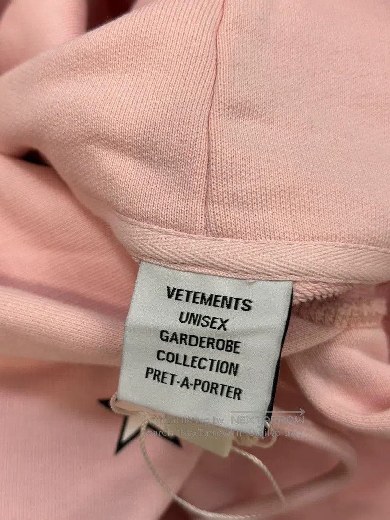 Vetements Vetements Unicorn Pink Hoodie Size US S / EU 44-46 / 1 - 5 Thumbnail