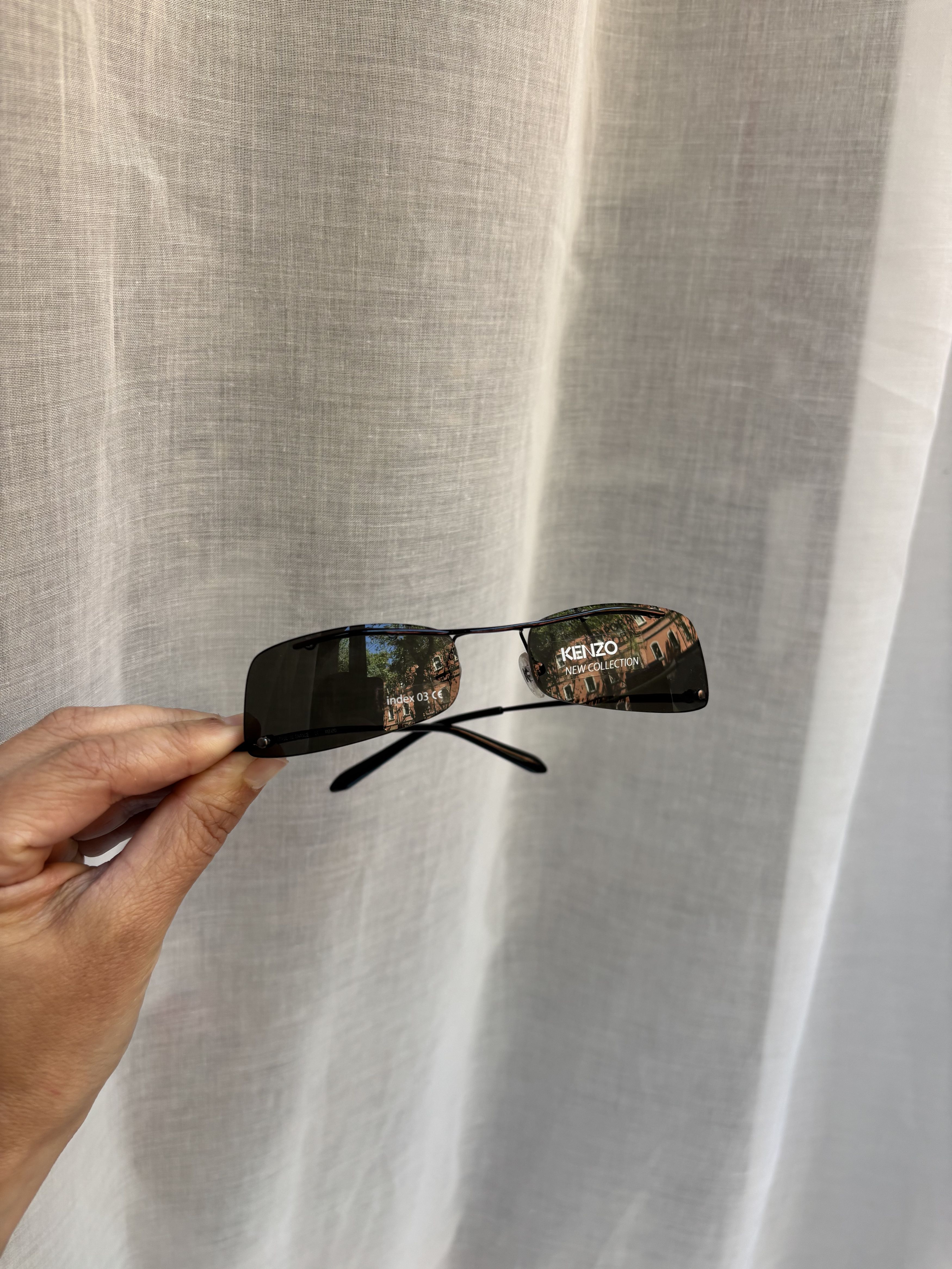 Kenzo Kenzo Sunglasses New Vintage Sport Pop Motard Ski Size ONE SIZE - 2 Thumbnail