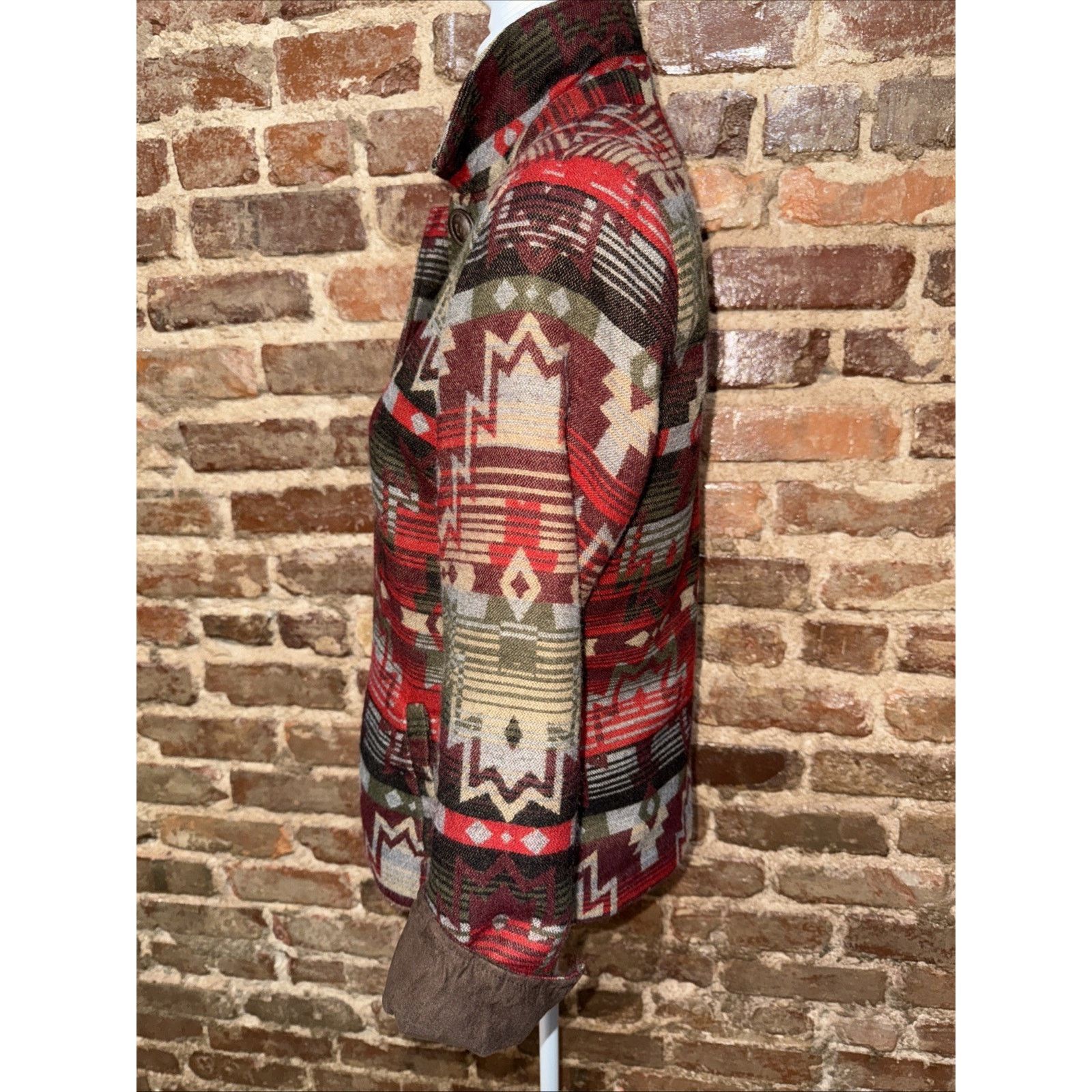 Coldwater Creek Coldwater Creek Tribal Southwestern Blazer Jacket Aztec Sz 8 Size M / US 6-8 / IT 42-44 - 4 Thumbnail