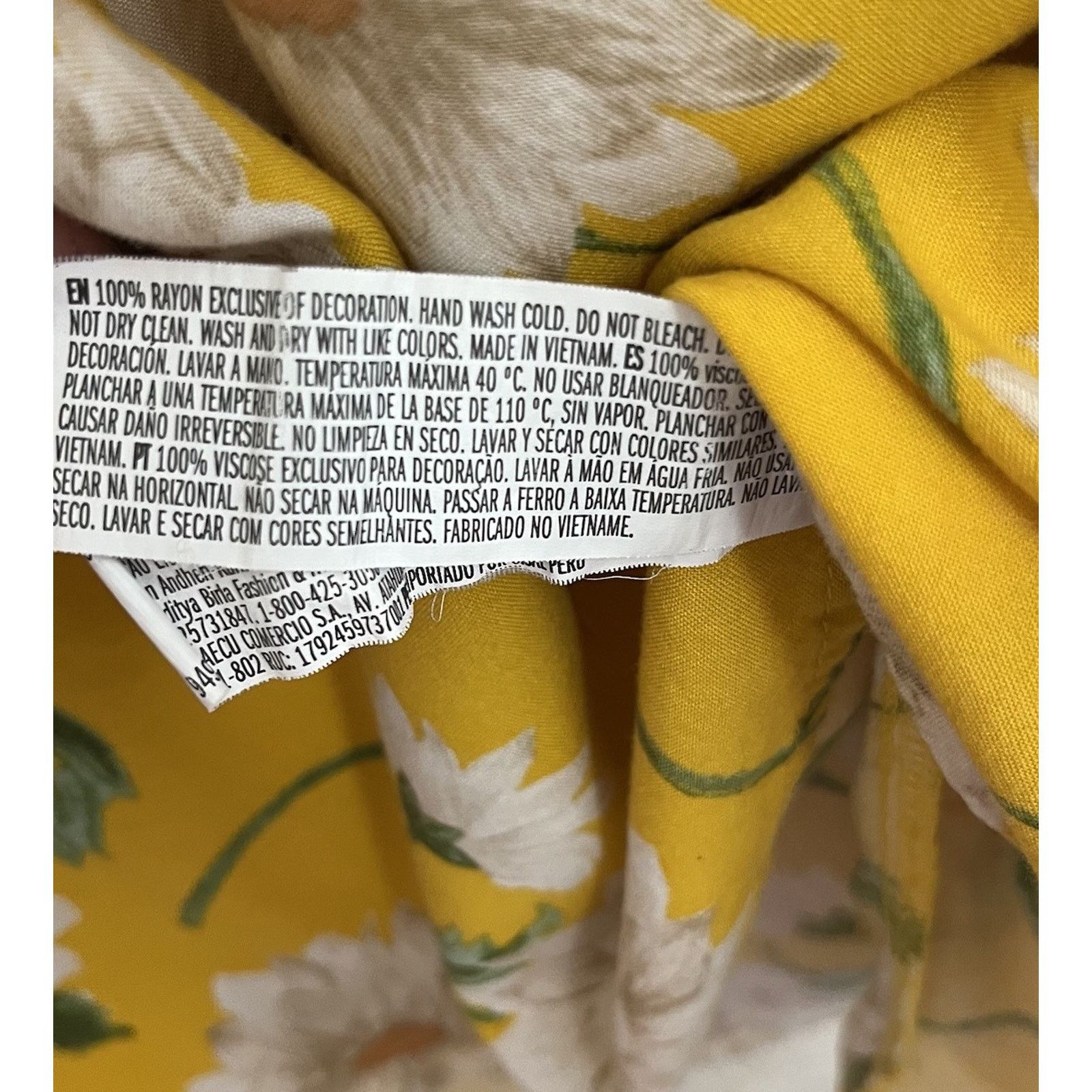 Forever 21 Forever 21 | Yellow Floral Print Dress Small Cottage Size S / US 4 / IT 40 - 6 Thumbnail