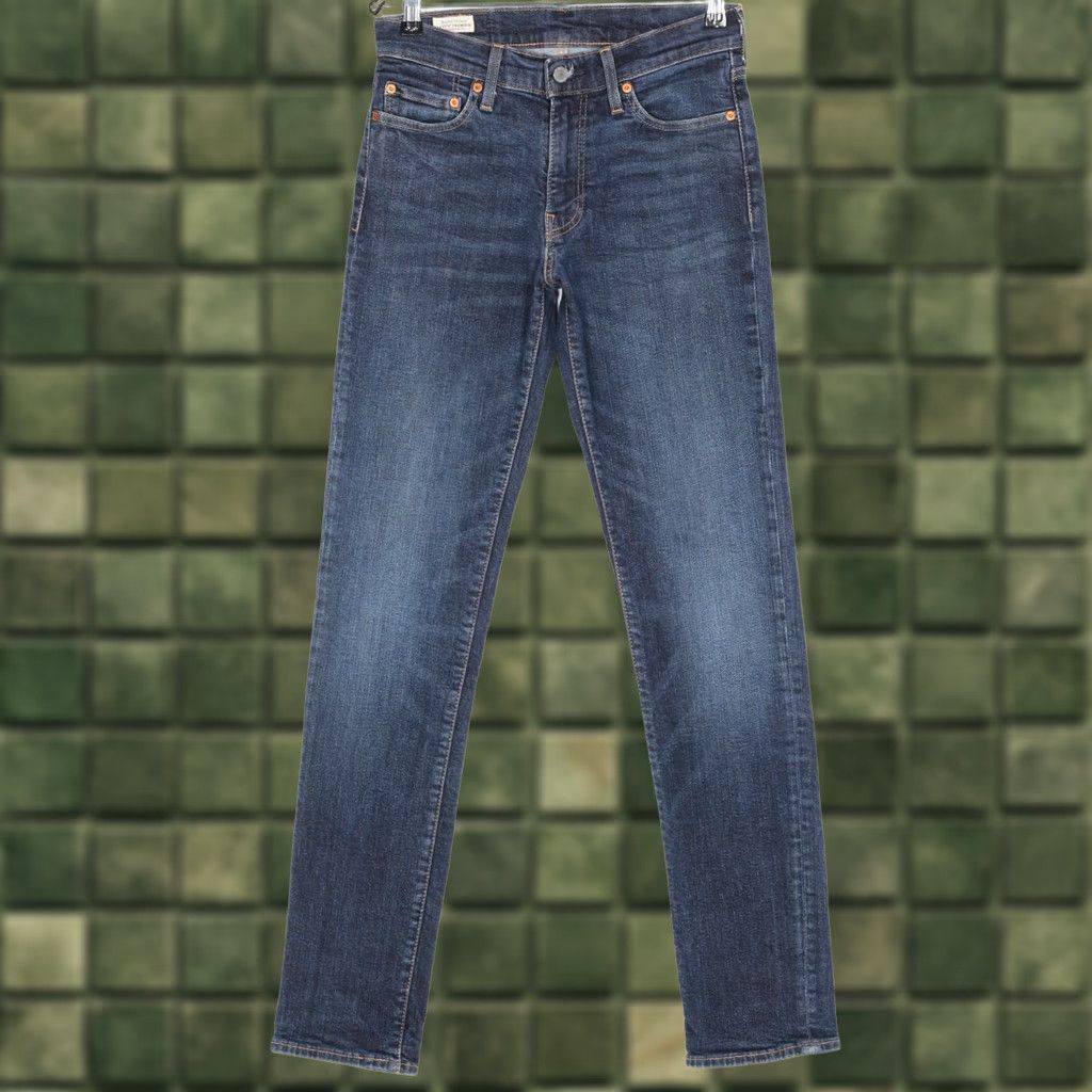 Levi's VINTAGE LEVI’S 511 PREMIUM Big E Slim Fit Jeans Men 30/34 W30 L34 Blue/Denim Slim Mens Size US 30 / EU 46 - 1 Thumbnail