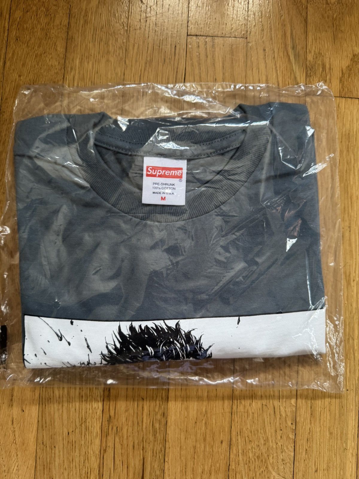 Supreme FW17 Akira x Supreme Arm Tee Dusty Blue Size US M / EU 48-50 / 2 - 3 Thumbnail