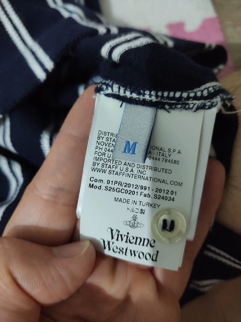 Vivienne Westwood Vivienne Westwood Striped T-shirt Size US M / EU 48-50 / 2 - 4 Thumbnail