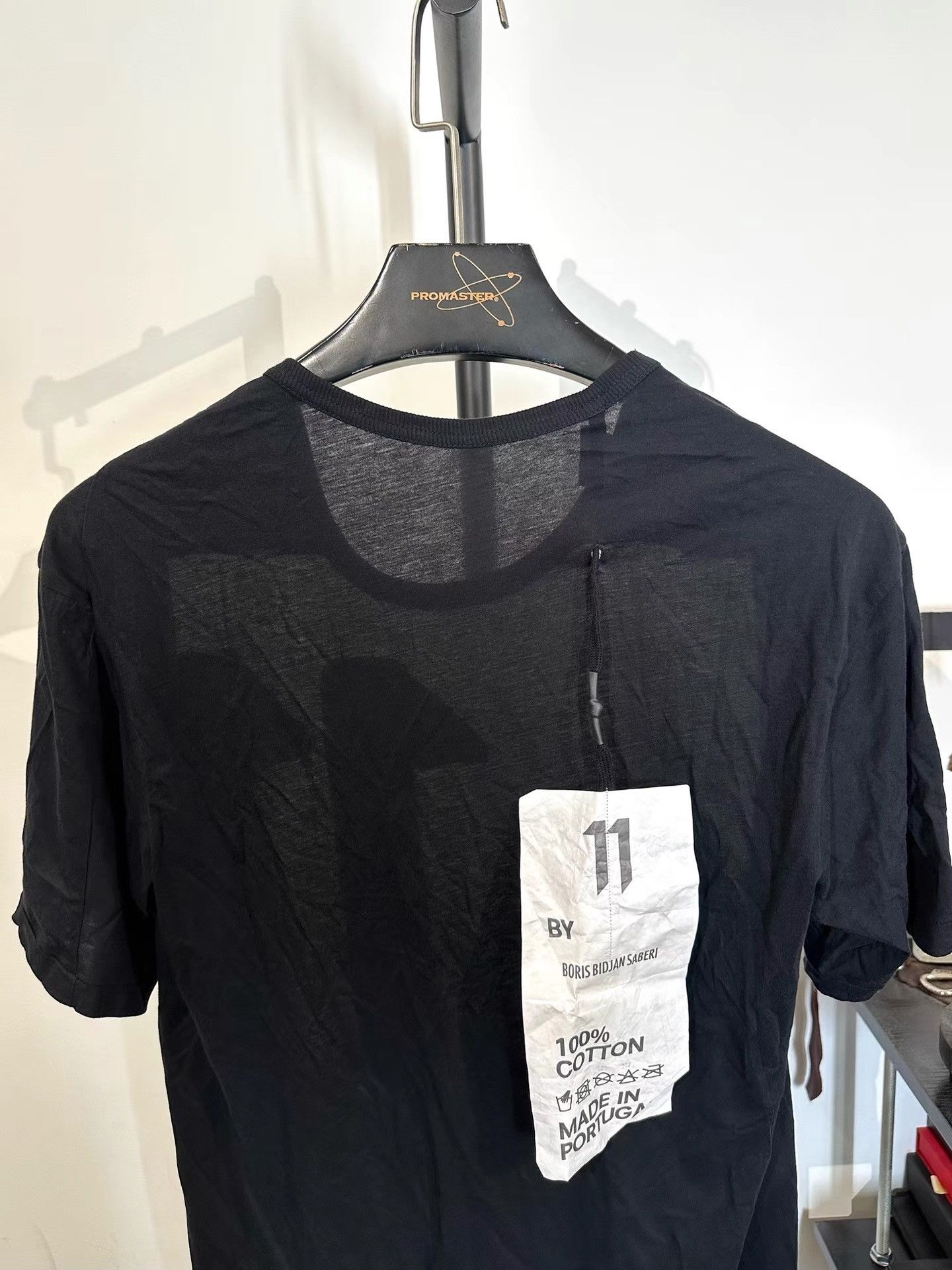 11 By Boris Bidjan Saberi Boris Bidjan Saberi 11by bbs Nylon Spliced Basic T-shirt K35 Size US S / EU 44-46 / 1 - 3 Thumbnail