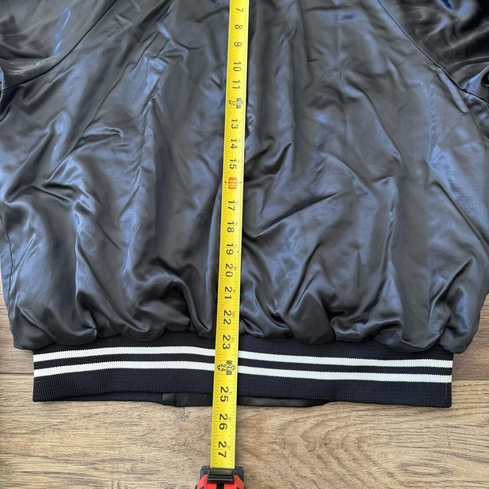 Other Vintage 70s 80s K-Brand Satin Bomber Jacket Black XL Size US XL / EU 56 / 4 - 7 Thumbnail