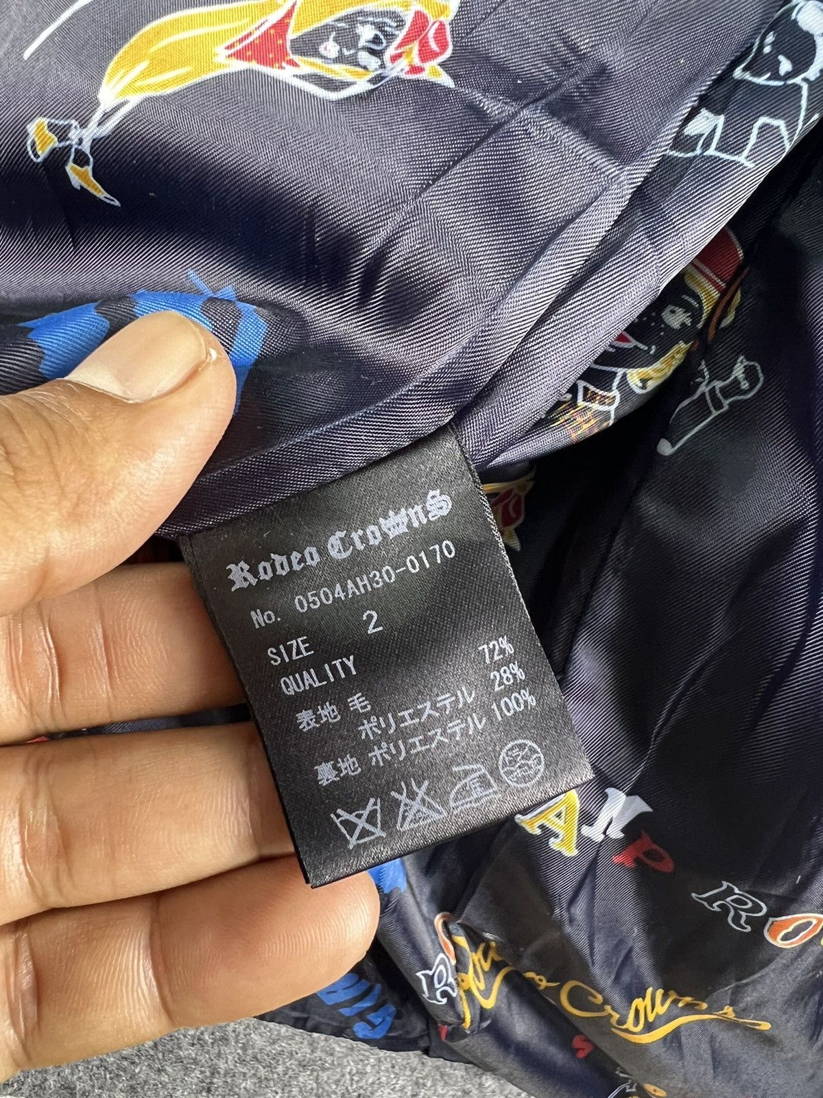 Japanese Brand ⚡️ RODEO CROWN WOOL PEACOAT MILITARY STYLE JACKET Size S / US 4 / IT 40 - 9 Thumbnail