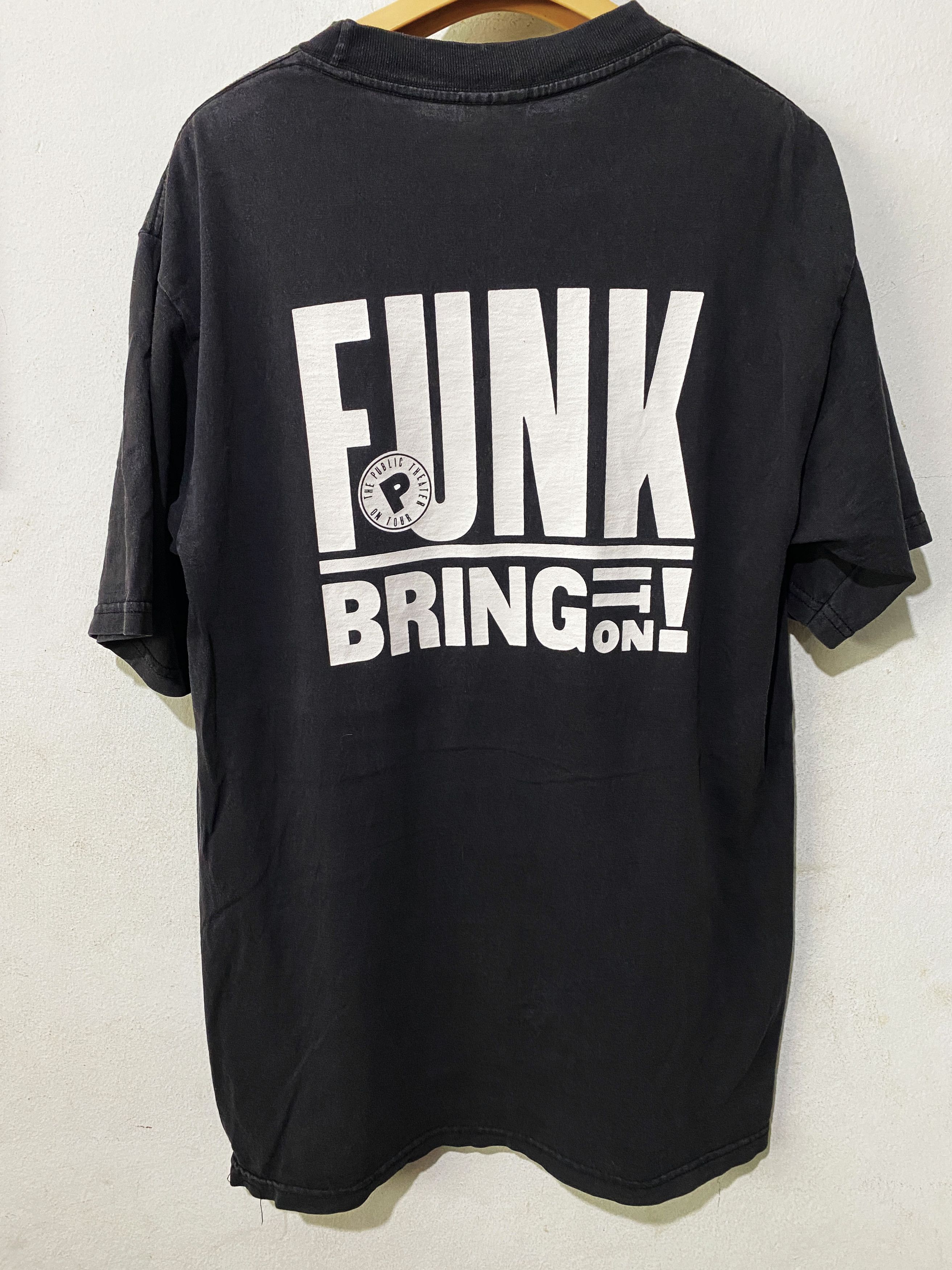 Vintage Vintage The Public Theatre Broadway Funk Noise Shirt Size US M / EU 48-50 / 2 - 3 Thumbnail