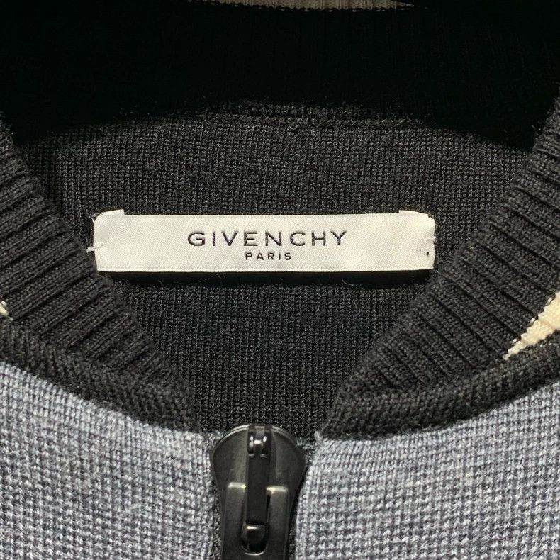 Givenchy Givenchy Wool Lightning Embroidery Baseball Jacket 2506-Nex Size US S / EU 44-46 / 1 - 7 Thumbnail