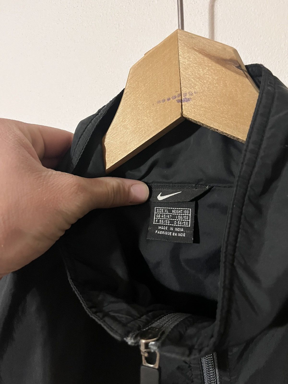 Nike NIKE💥VTG RARE JACKET CENTRE SWOOSH Size US XL / EU 56 / 4 - 6 Thumbnail