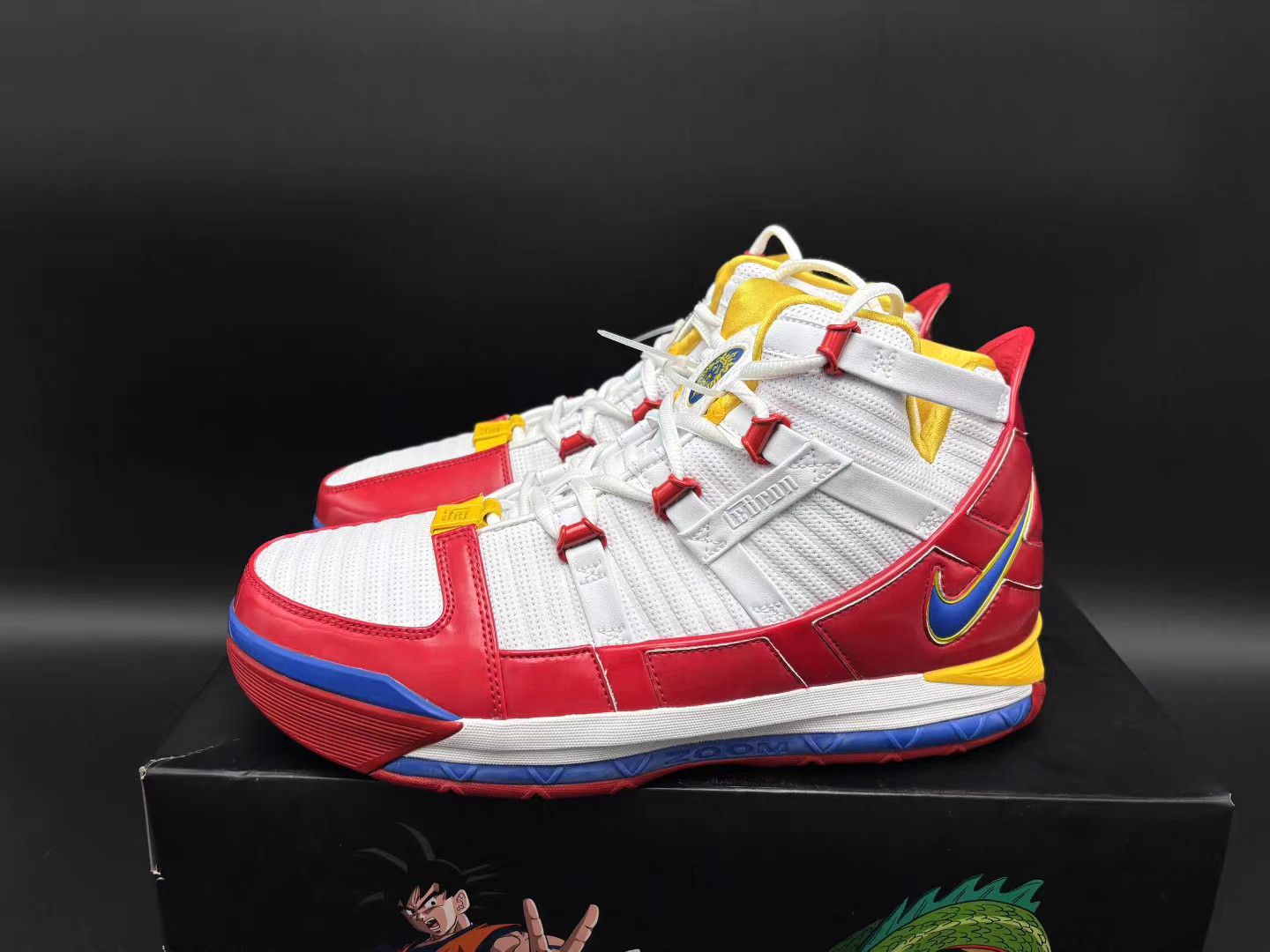 Nike Nike Zoom LeBron 3 PE "Superman" Basketball Shoes K15 Size US 11.5 / EU 44-45 - 1 Thumbnail