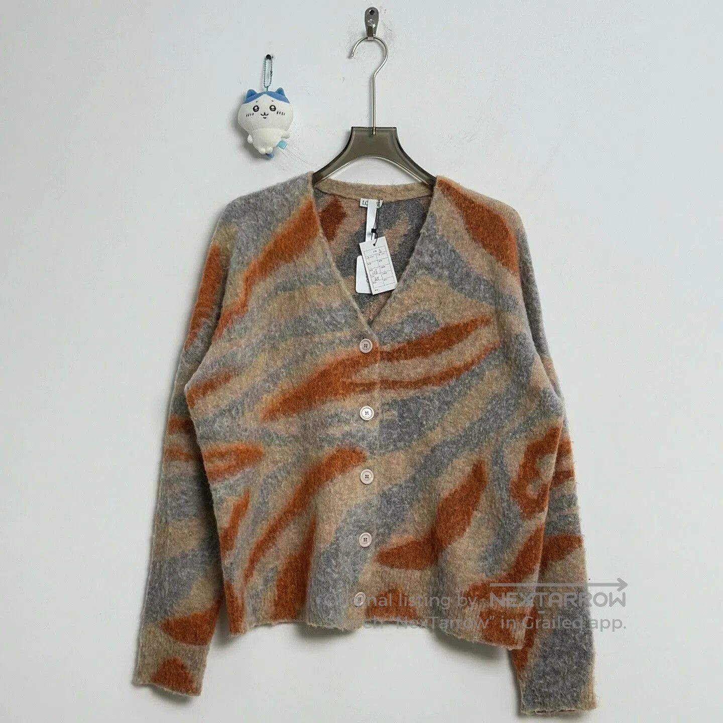 Loewe Loewe Contrast Mohair Cardigan Small Logo. Size US S / EU 44-46 / 1 - 1 Thumbnail