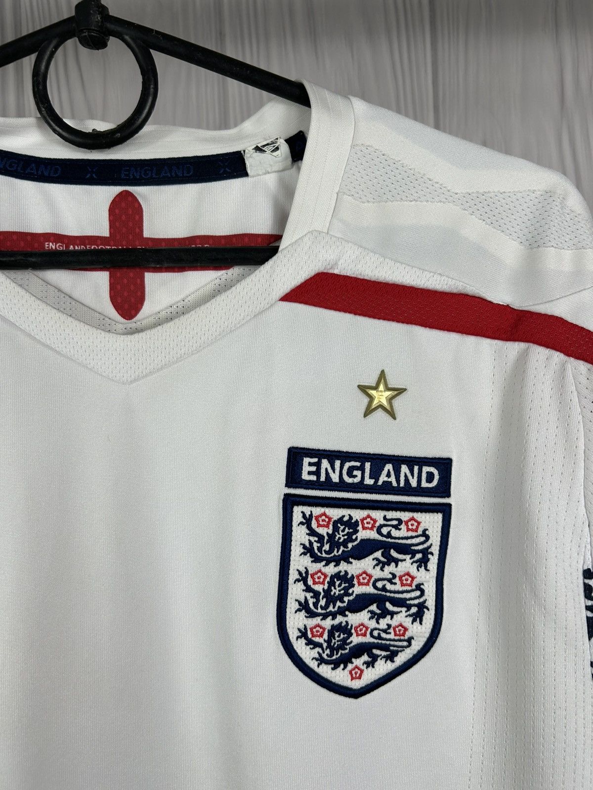 Umbro Umbro England 2007/2009 Football Shirt Soccer Jersey Size M Size US M / EU 48-50 / 2 - 4 Thumbnail