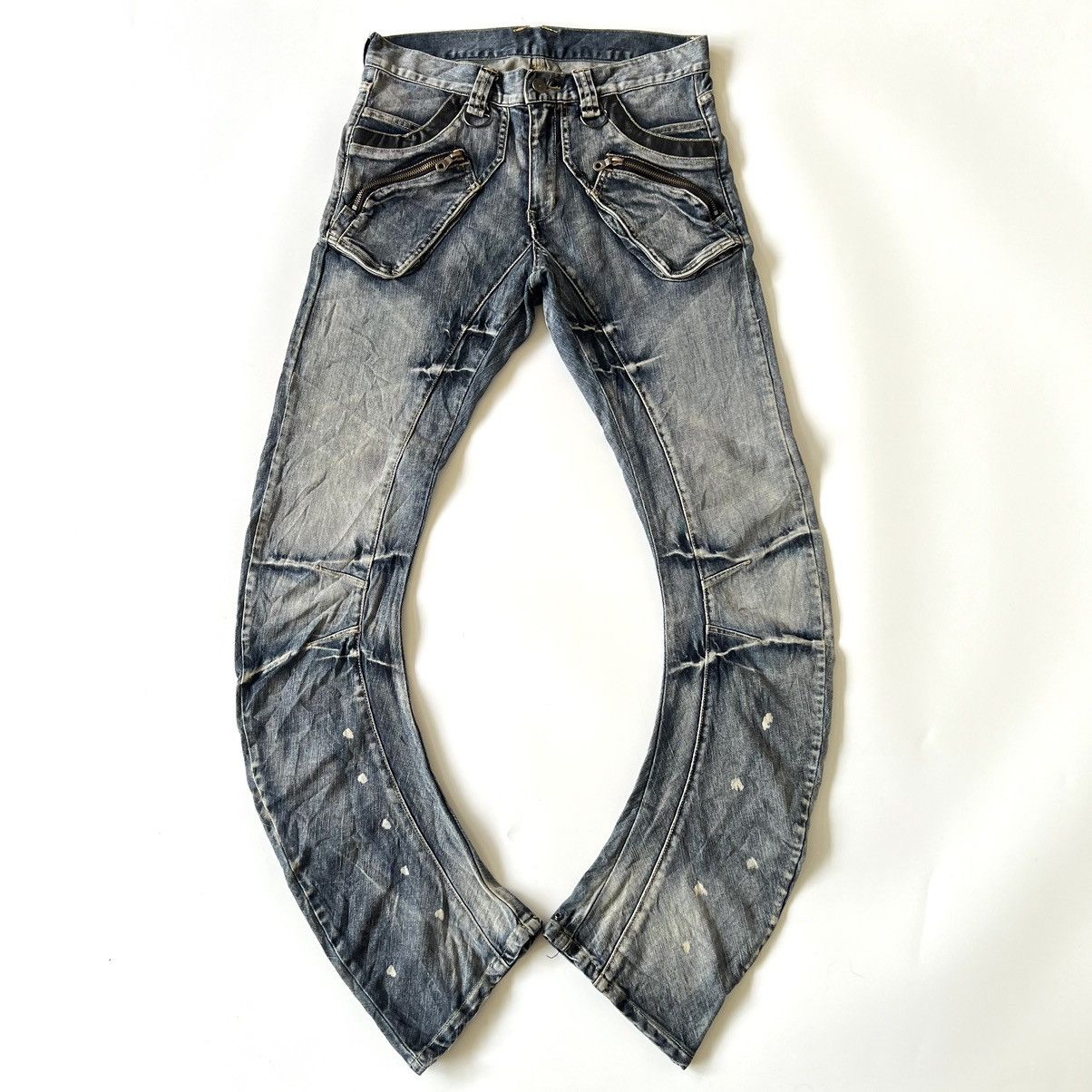 PPFM PPFM Arch Twisted Jeans 2000s Size US 32 / EU 48 - 1 Thumbnail