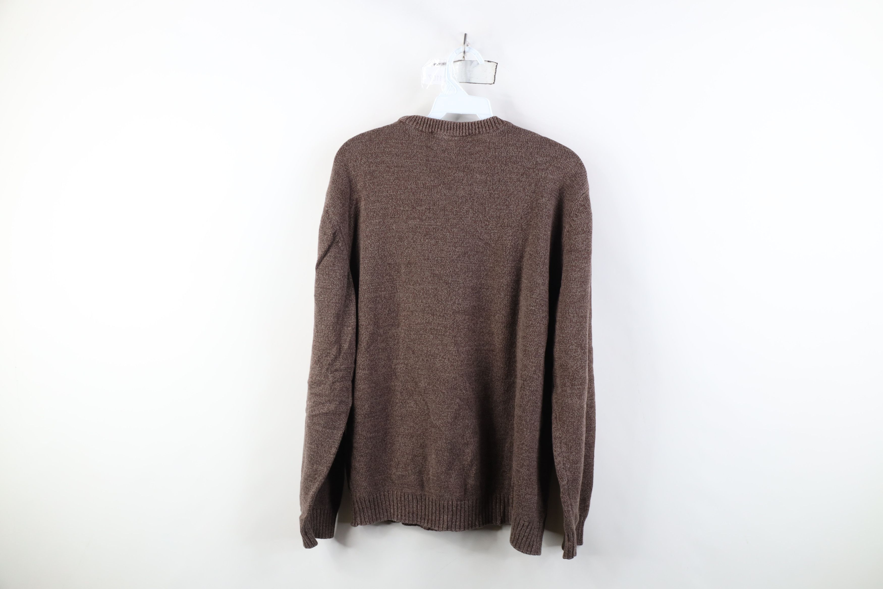 Vintage Vintage 90s Streetwear Donegal Fisherman Cable Knit Sweater Size L / US 10 / IT 46 - 7 Thumbnail