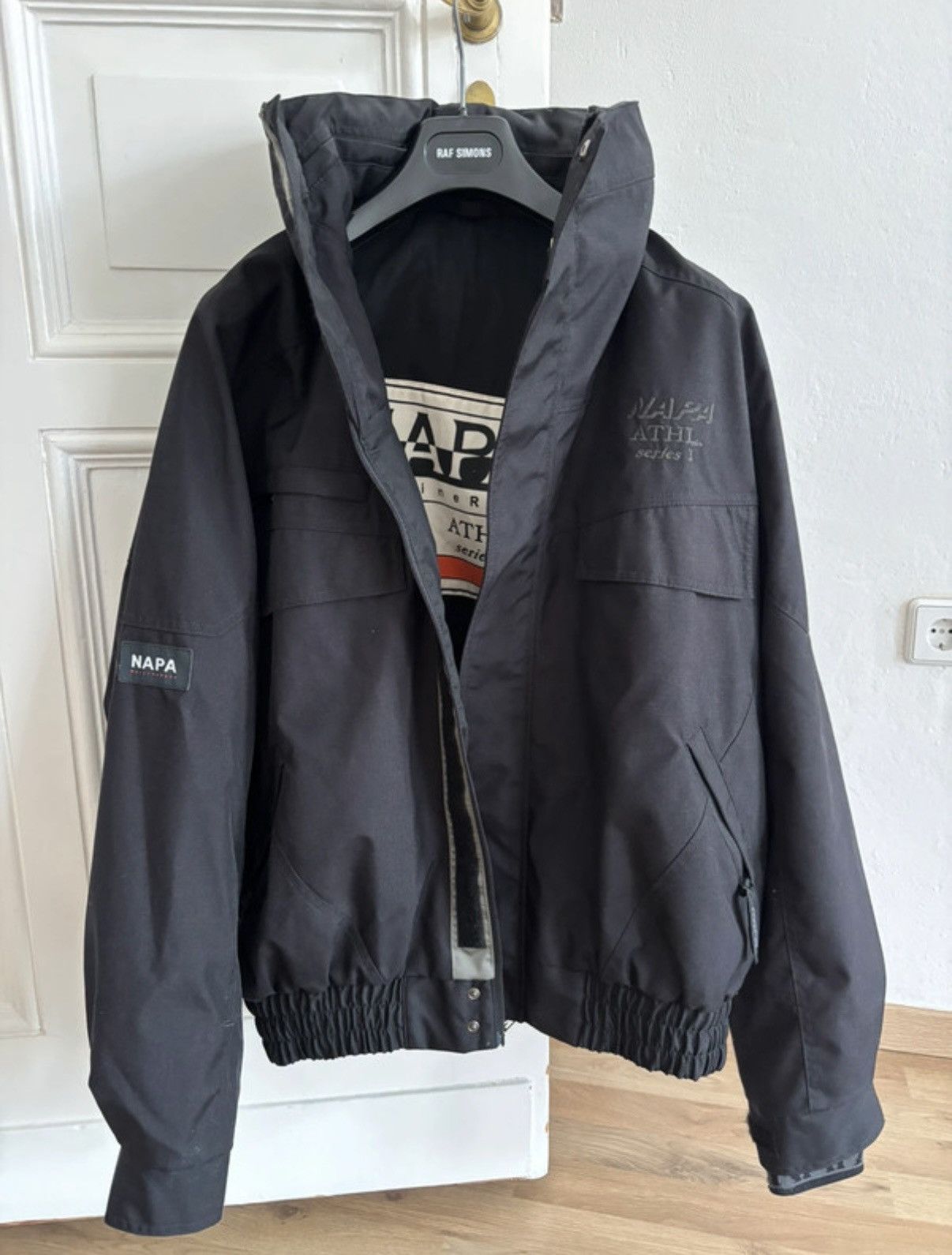 Martine Rose × Napapijri Napapijri x Martine Rose A-Allos Jacket – Black Size US M / EU 48-50 / 2 - 2 Thumbnail