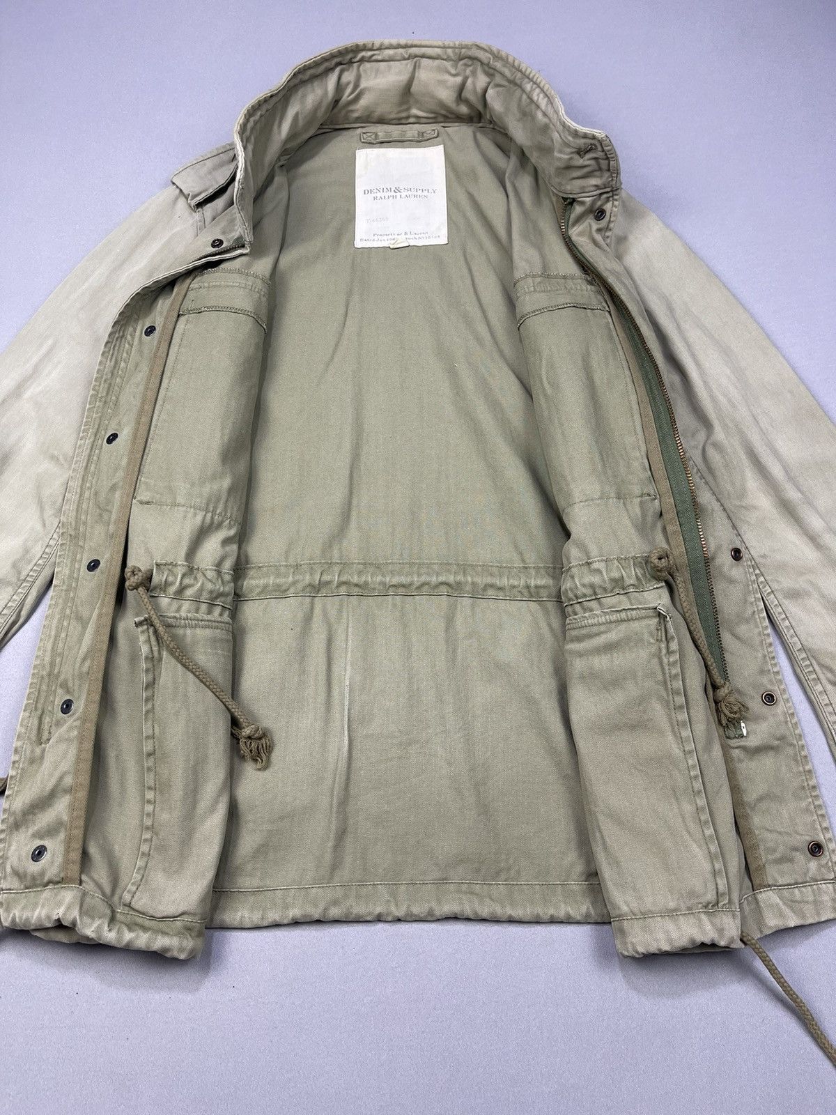 Denim & Supply Ralph Lauren Vintage DENIM AND SUPPLY RALPH LAUREN M65 Field Jacket Size US S / EU 44-46 / 1 - 12 Thumbnail