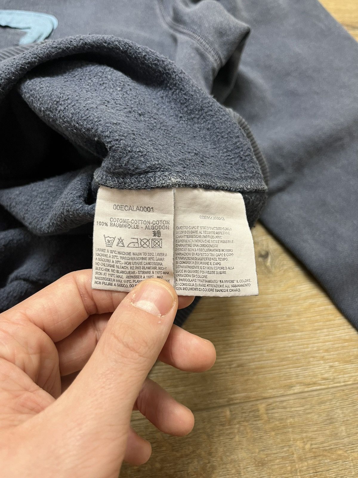 Diesel VTG WASED DIESEL BIG LOGO SWEATSHIRT Size US L / EU 52-54 / 3 - 12 Thumbnail