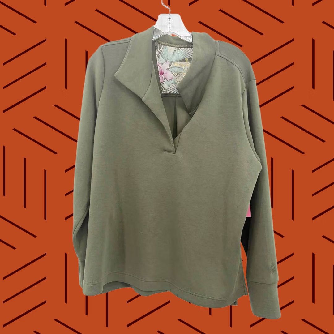 Tommy Bahama Tommy Bahama Sweatshirt Green Large Regular Size Mens? Size L / US 10 / IT 46 - 1 Thumbnail