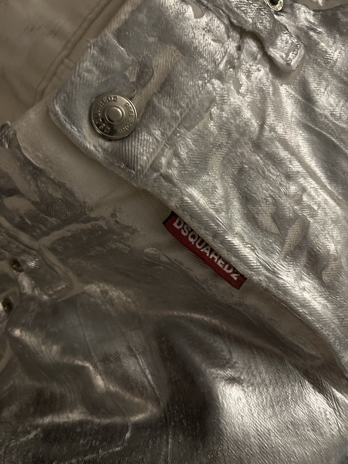 Dsquared2 Dsqaured2 Waxed Denim Size US 30 / EU 46 - 4 Thumbnail