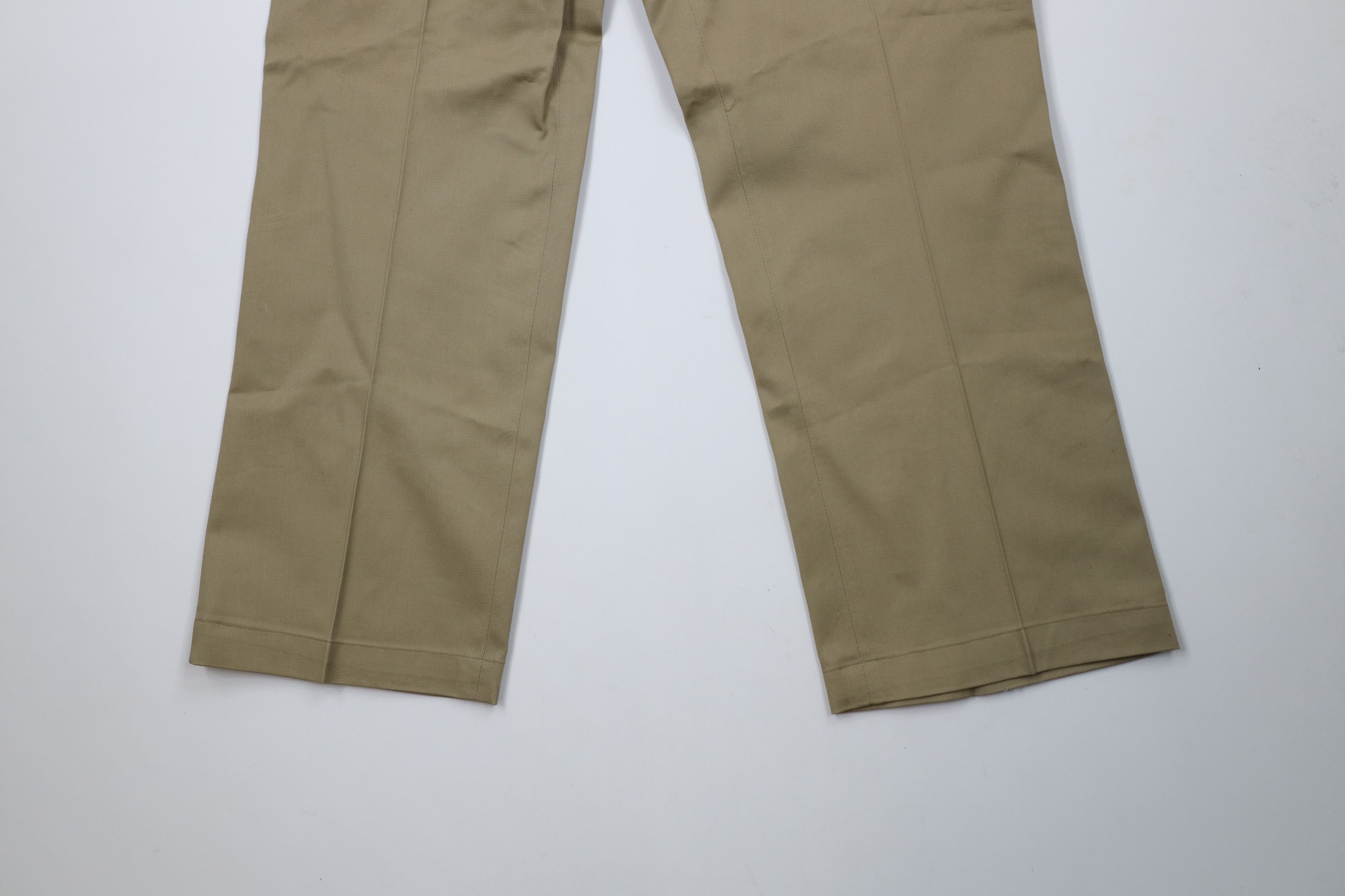 Big Mac × Vintage Deadstock Vintage 70s Big Mac Twill Wide Leg Work Pants USA Size US 40 / EU 56 - 4 Thumbnail