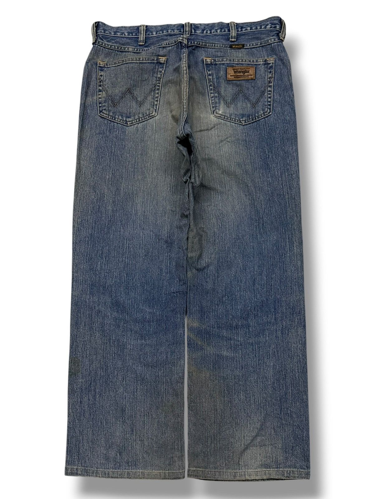 Wrangler Vintage Wrangler Japanese denim Jeans | Relaxed Straight W35 Size US 35 - 3 Thumbnail