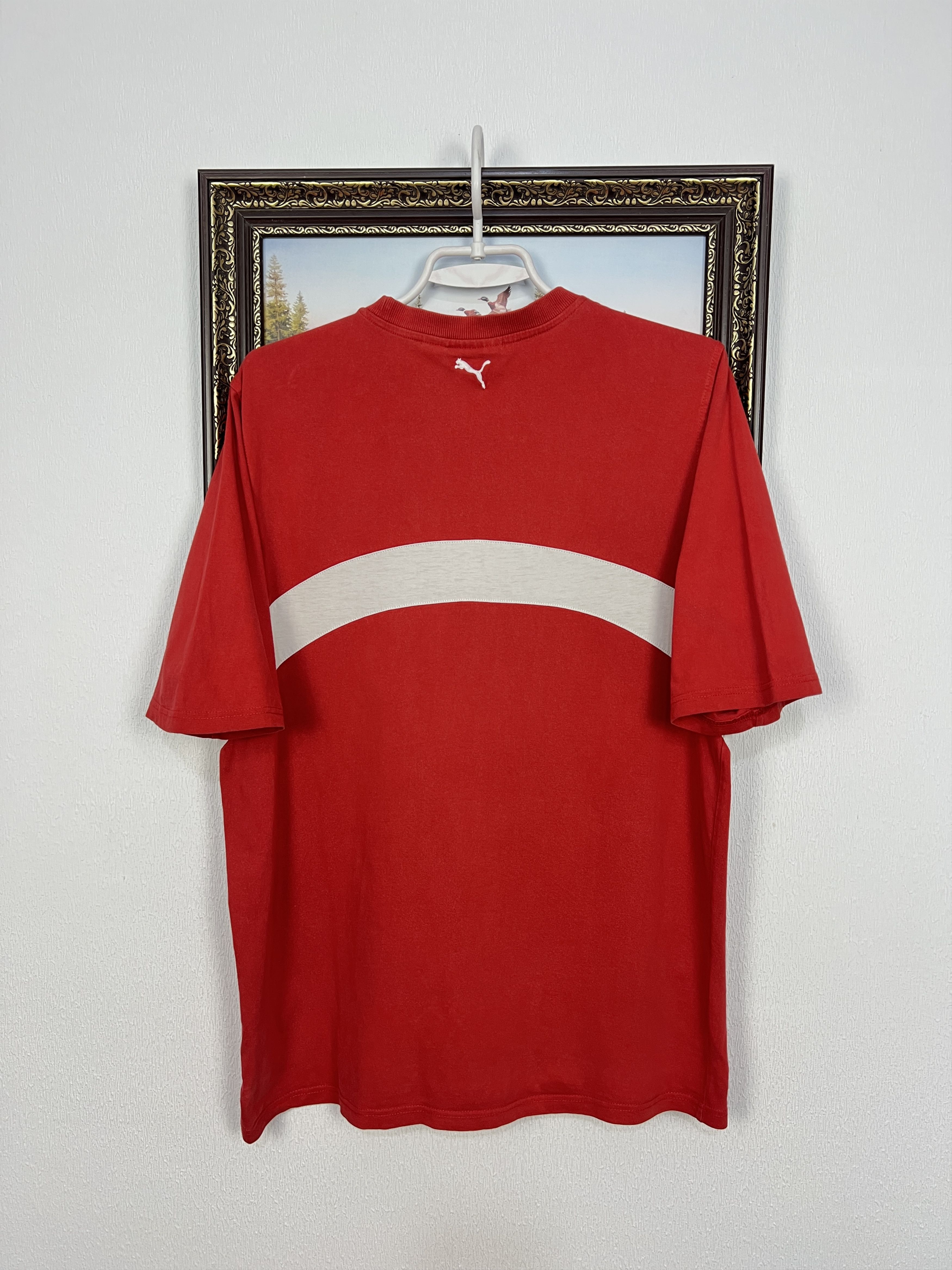 Puma Vintage Puma VfB Stuttgart Football Shirt Red Train Size US M / EU 48-50 / 2 - 11 Thumbnail