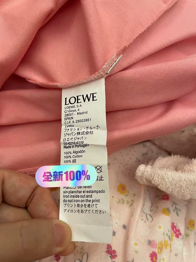 Loewe LOEWE Pink women's short-sleeved T-shirt Size M / US 6-8 / IT 42-44 - 6 Thumbnail