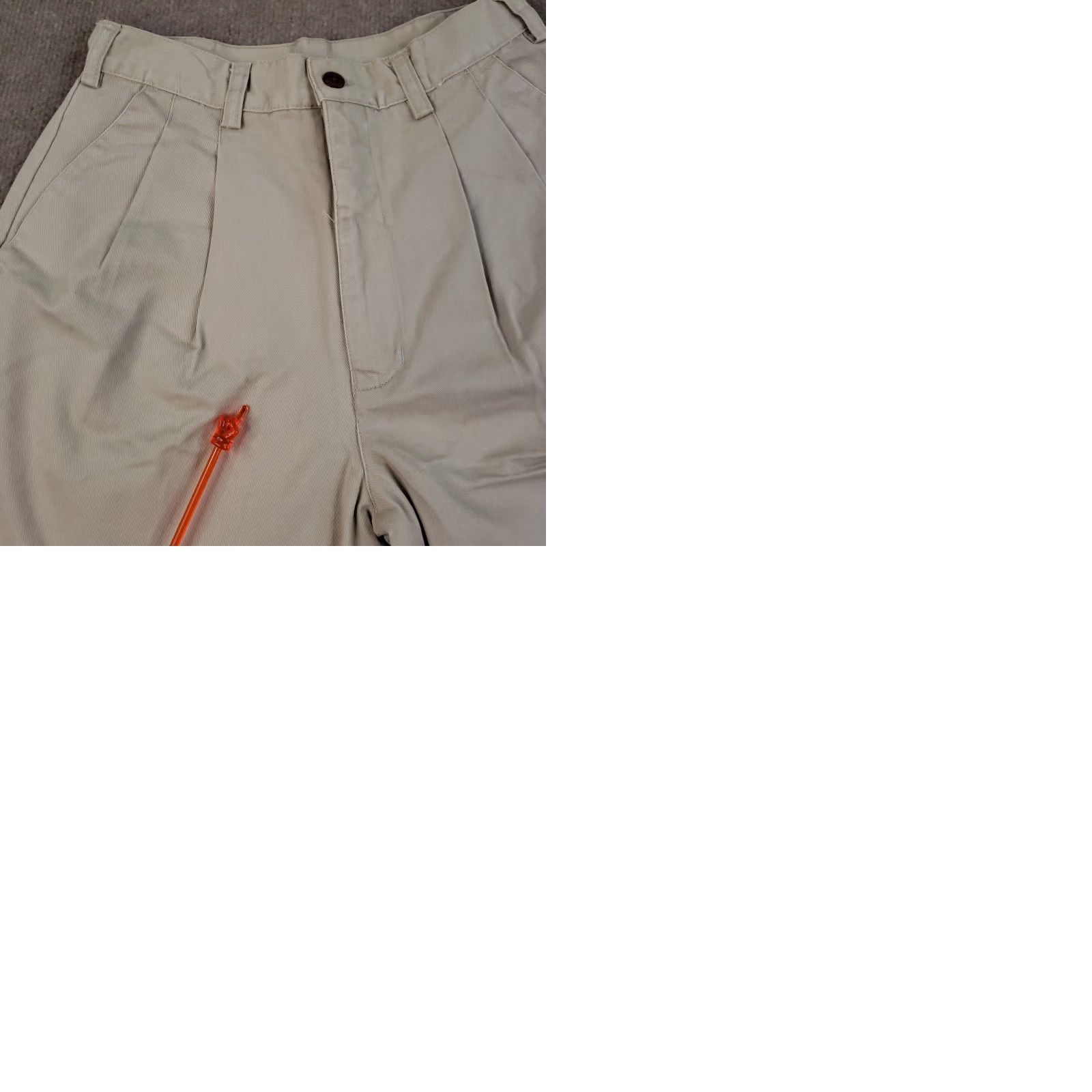 Eastern Mountain Sports Eastern Mountain Sports Shorts Womens Size 6 Beige Pleated High Rise Casual Size 28" / US 6 / IT 42 - 12 Thumbnail