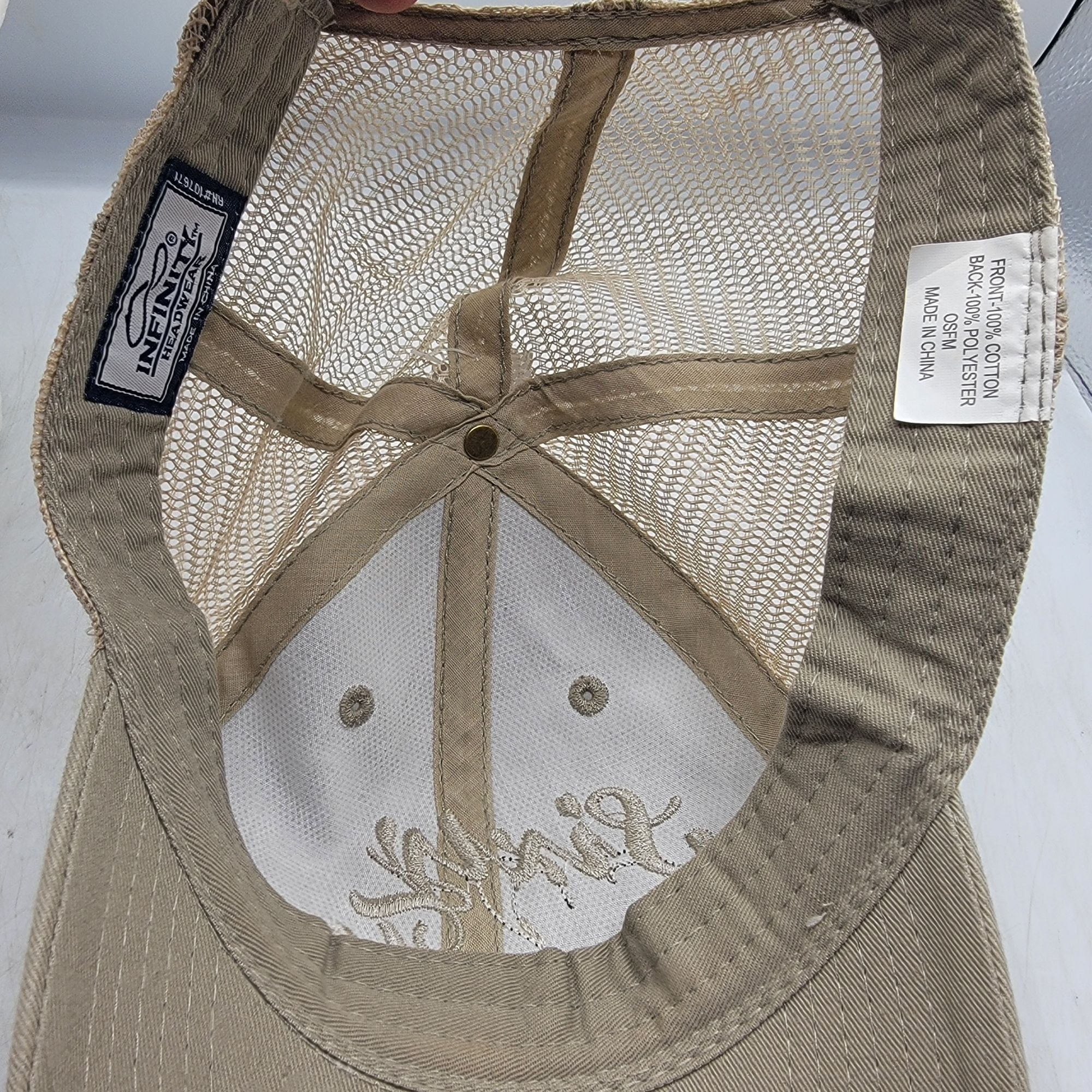 Other Infinity Headwear Sixty Two 62 Two Trucker Hat Mesh Back Adj Size ONE SIZE - 7 Thumbnail