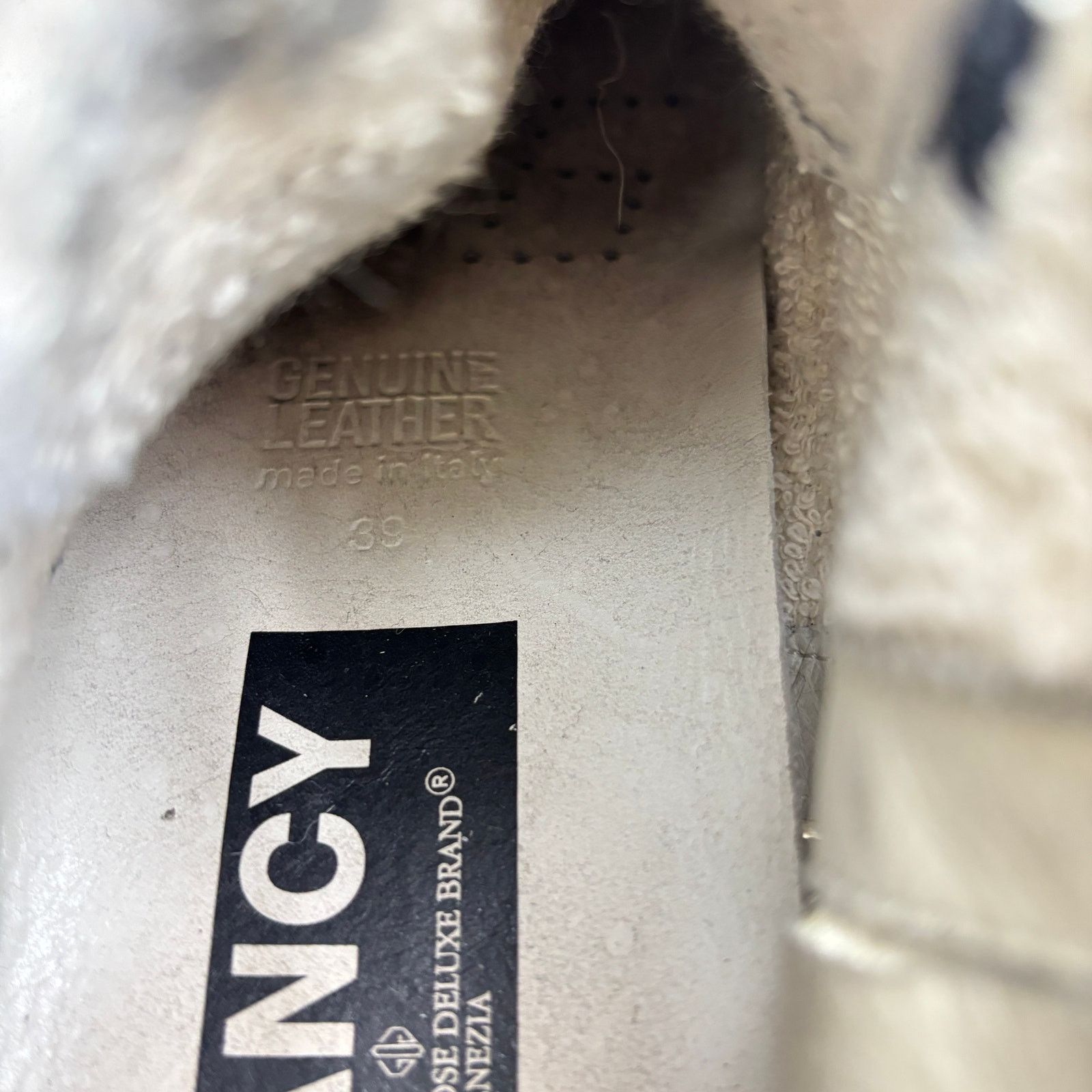 Golden Goose Golden Goose Francy Embelished Stones Hi Top Suede 39 US 9 Size US 9 / IT 39 - 10 Thumbnail