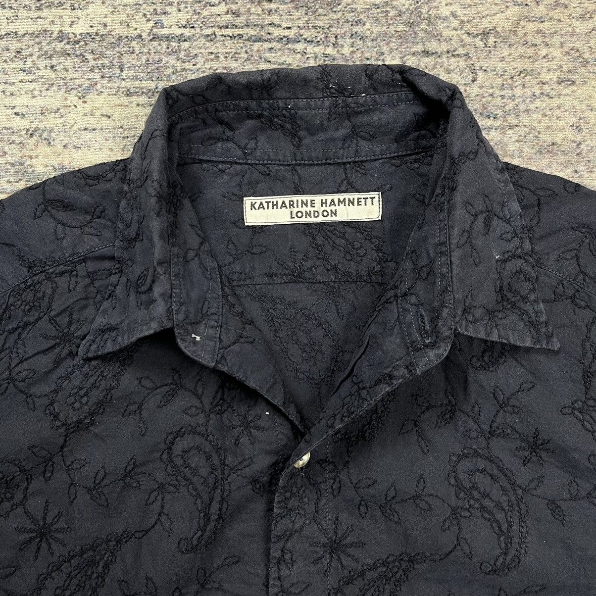 Katharine Hamnett London Archive Katharine Hamnett london embroidery paisley shirt Size US M / EU 48-50 / 2 - 5 Thumbnail