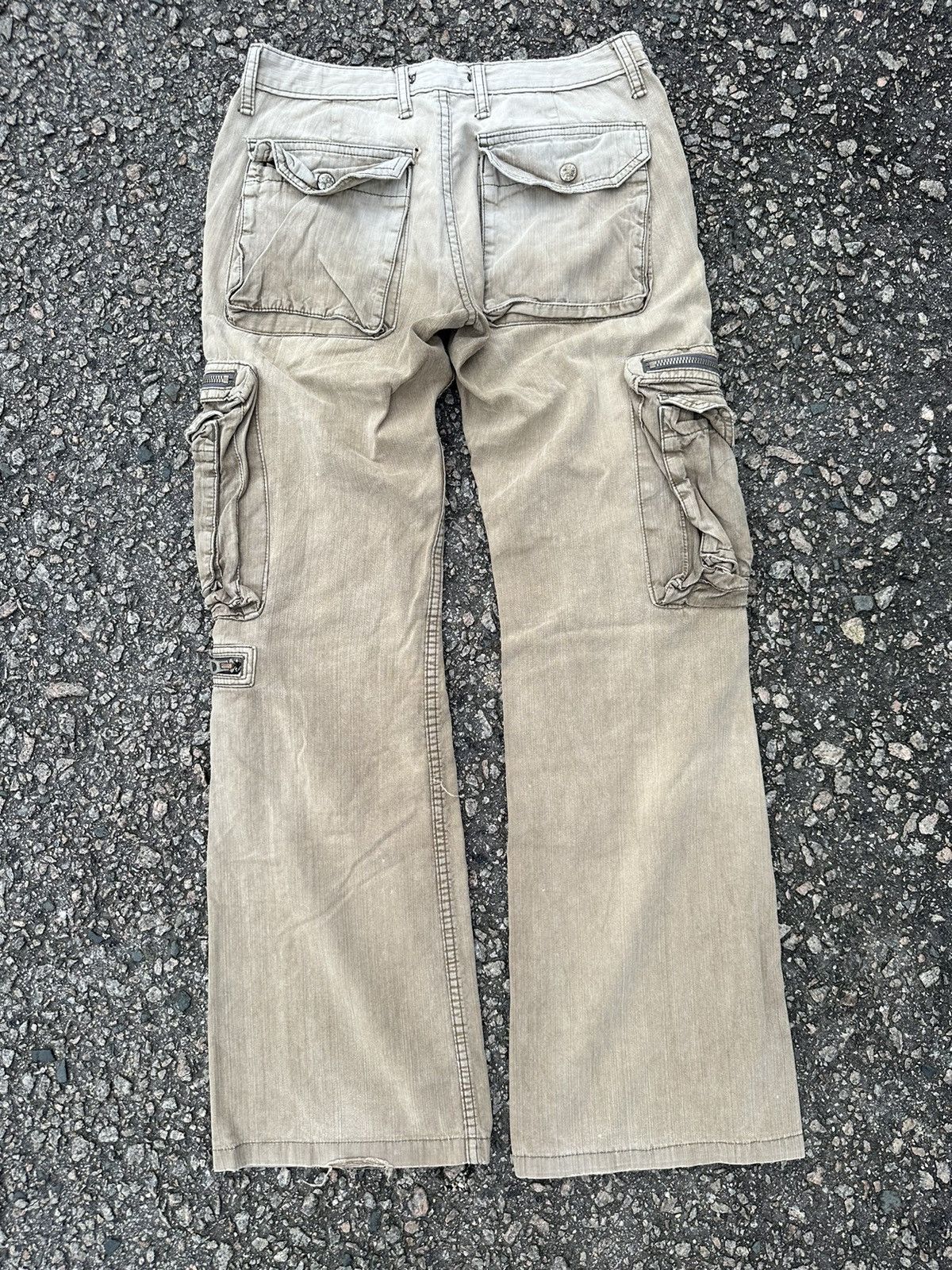 If Six Was Nine CARGO PANTS FADED MADE IN NIPPON VINTAGE JAPANESE BRANDED Size US 28 / EU 44 - 3 Thumbnail