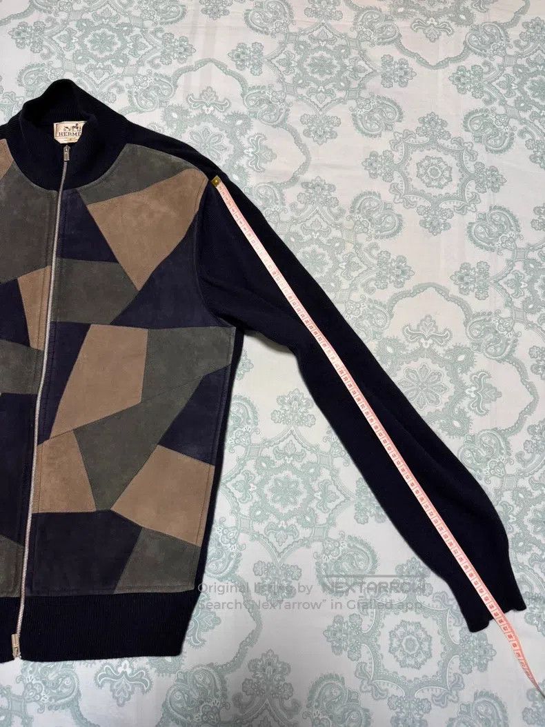 Hermes Hermes Cashmere and Leather Jacket, 100% Cashmere + 100% L Size US S / EU 44-46 / 1 - 6 Thumbnail