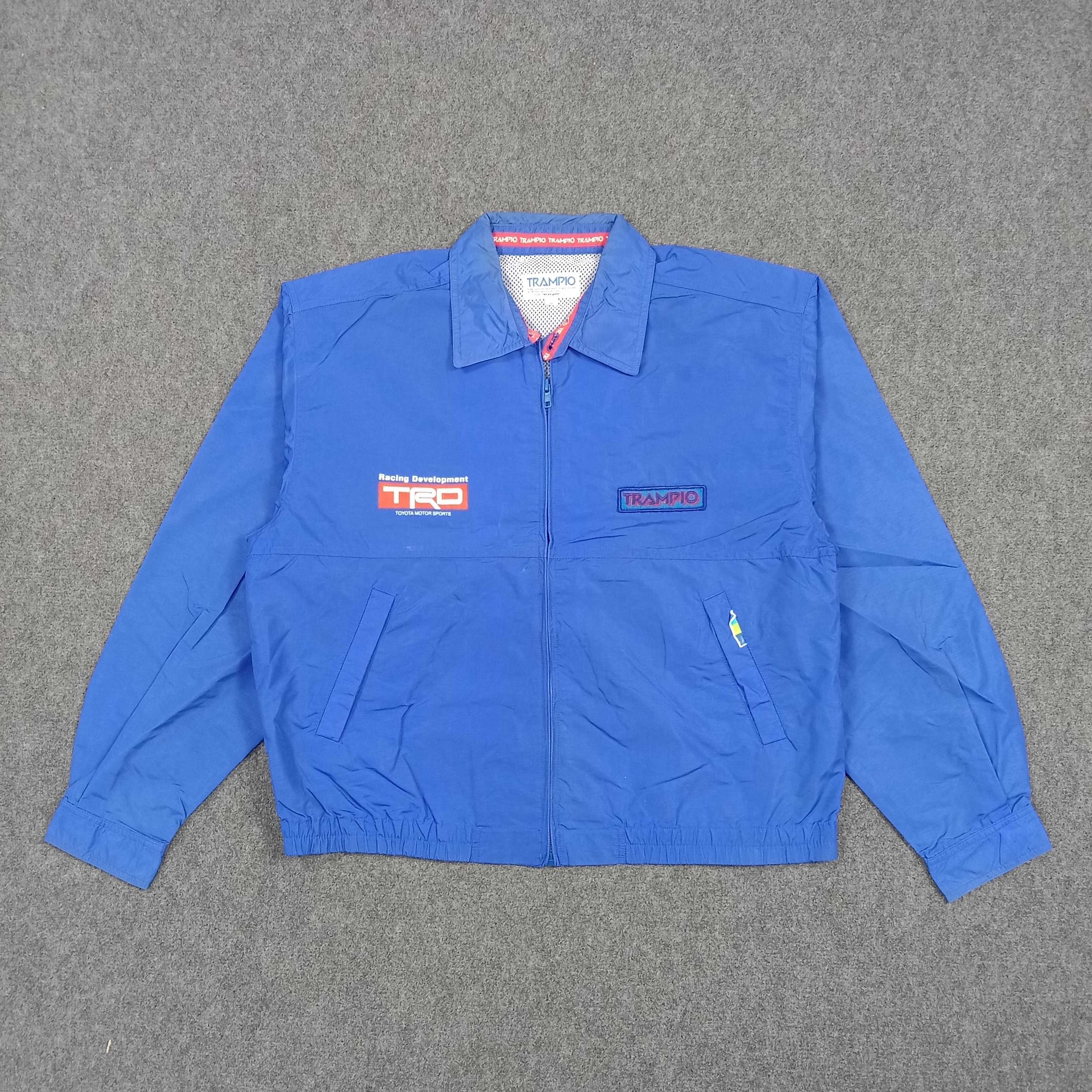 Japanese Brand TRD Toyota Japanaese Racing Custom Logo Thin Jacket C281N7 Size US L / EU 52-54 / 3 - 3 Thumbnail