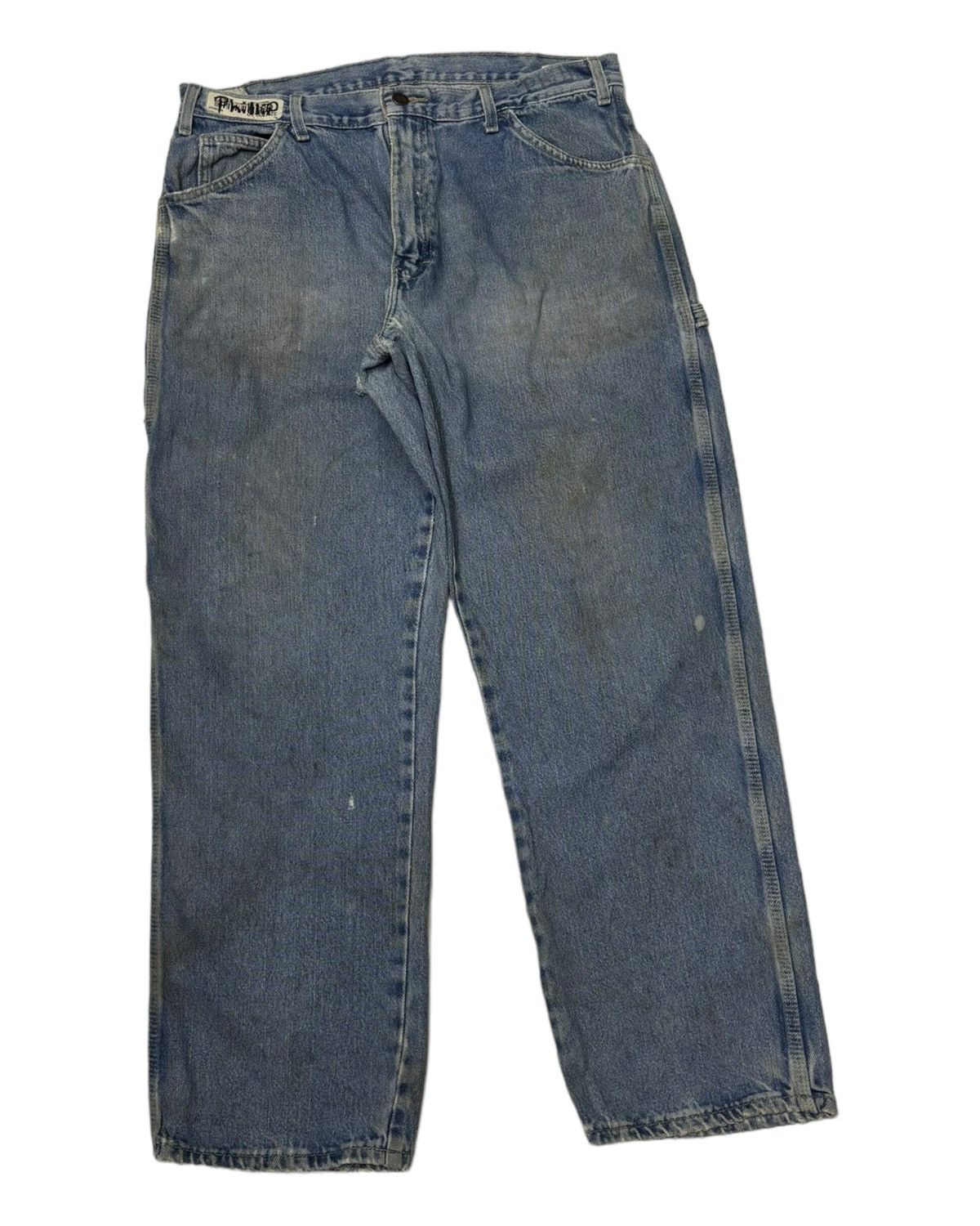 Dickies DICKIES BAGGY CARPENTER DENIM JEANS Size US 34 / EU 50 - 7 Thumbnail