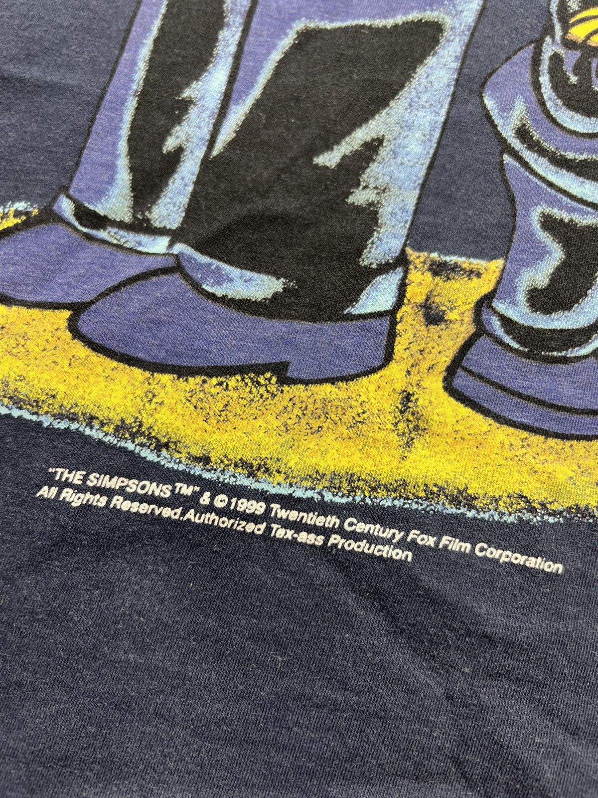 The Simpsons × Vintage Tshirt The Simpsons 1999 Agent Vintage 90’s Size US L / EU 52-54 / 3 - 3 Thumbnail
