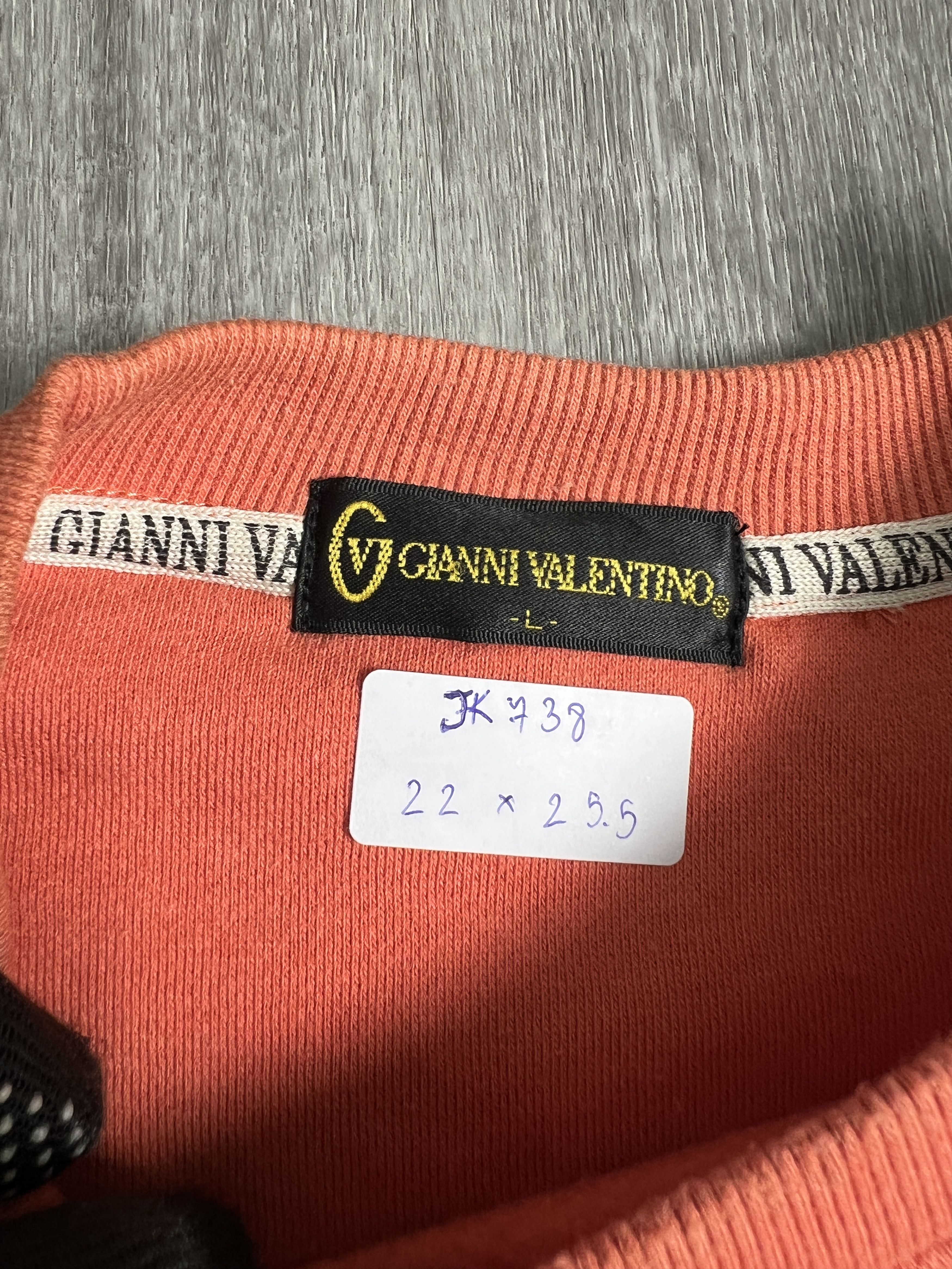 Gianni Valentino Vintage Gianni Valentino Embroidery Sweatshirt (L) JK738 Size US L / EU 52-54 / 3 - 3 Thumbnail
