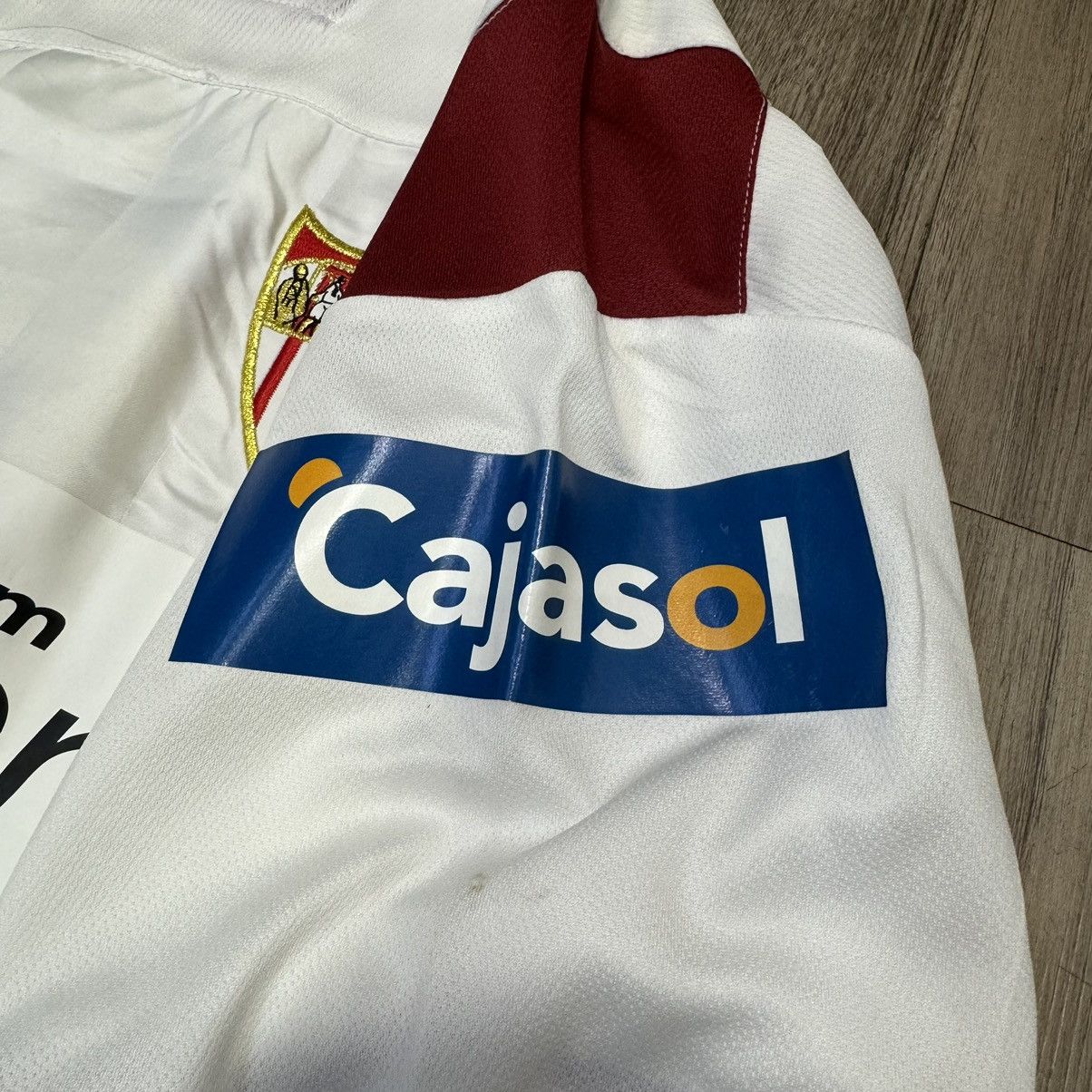 Joma Sevilla 06/07 player issue special home shirt #2Javi Navarro Size US M / EU 48-50 / 2 - 6 Thumbnail
