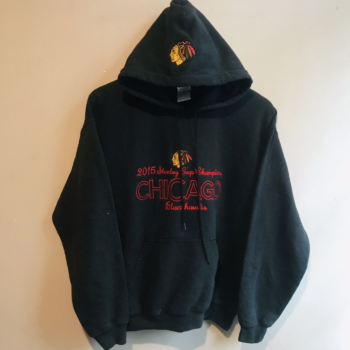 Vintage Y2K Embroidery Hoodie Size US M / EU 48-50 / 2 - 1 Thumbnail