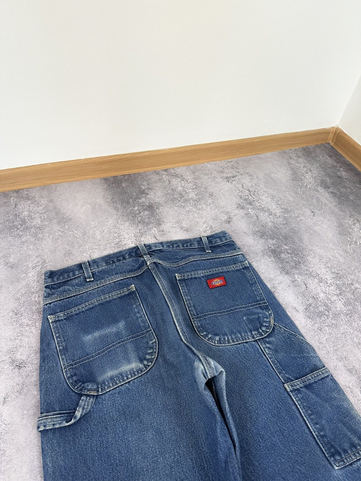 Dickies Vintage Dickies Stone Washed Denim Carpenter USA Work Pants Size US 36 / EU 52 - 5 Thumbnail
