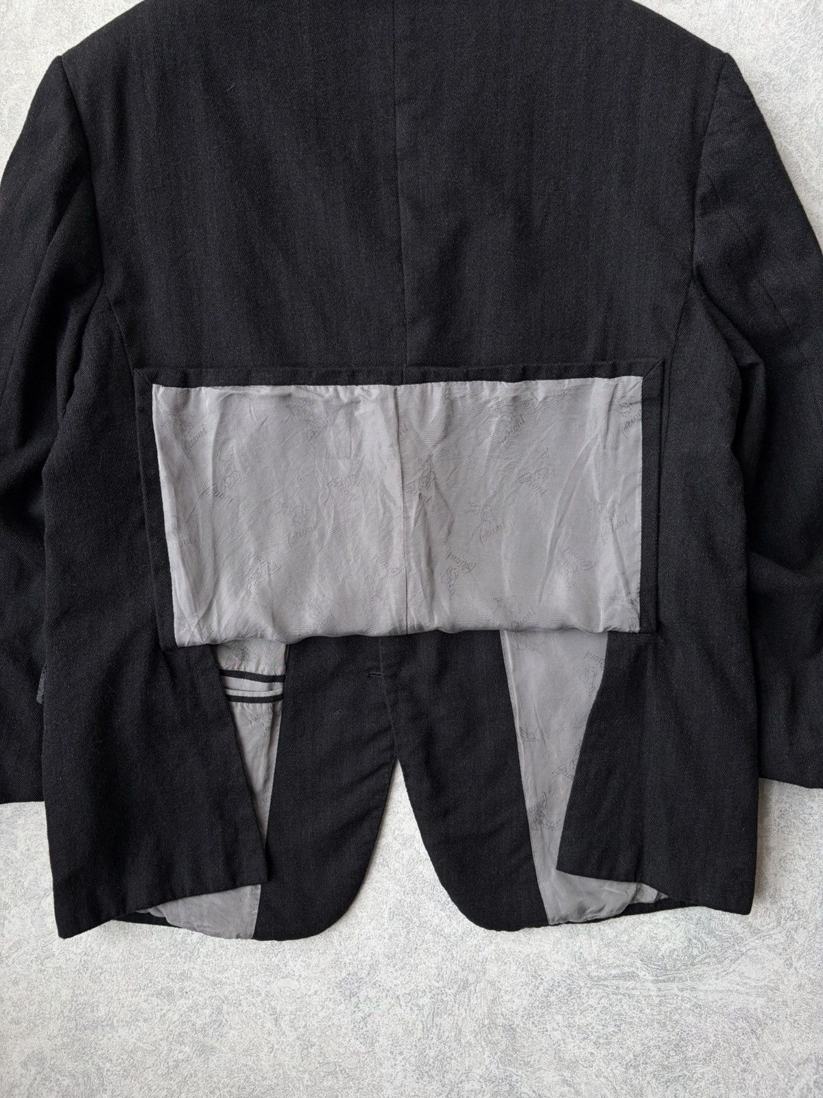 Brioni Brioni Nomentano 22 Black Wool Blazer Jacket Sport Italy Size 50R - 6 Thumbnail