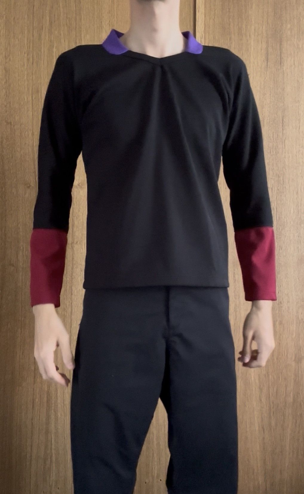 Comme des Garcons COMME DES GARCONS BLACK RED PURPLE LONG SLEEVE Size US M / EU 48-50 / 2 - 1 Thumbnail