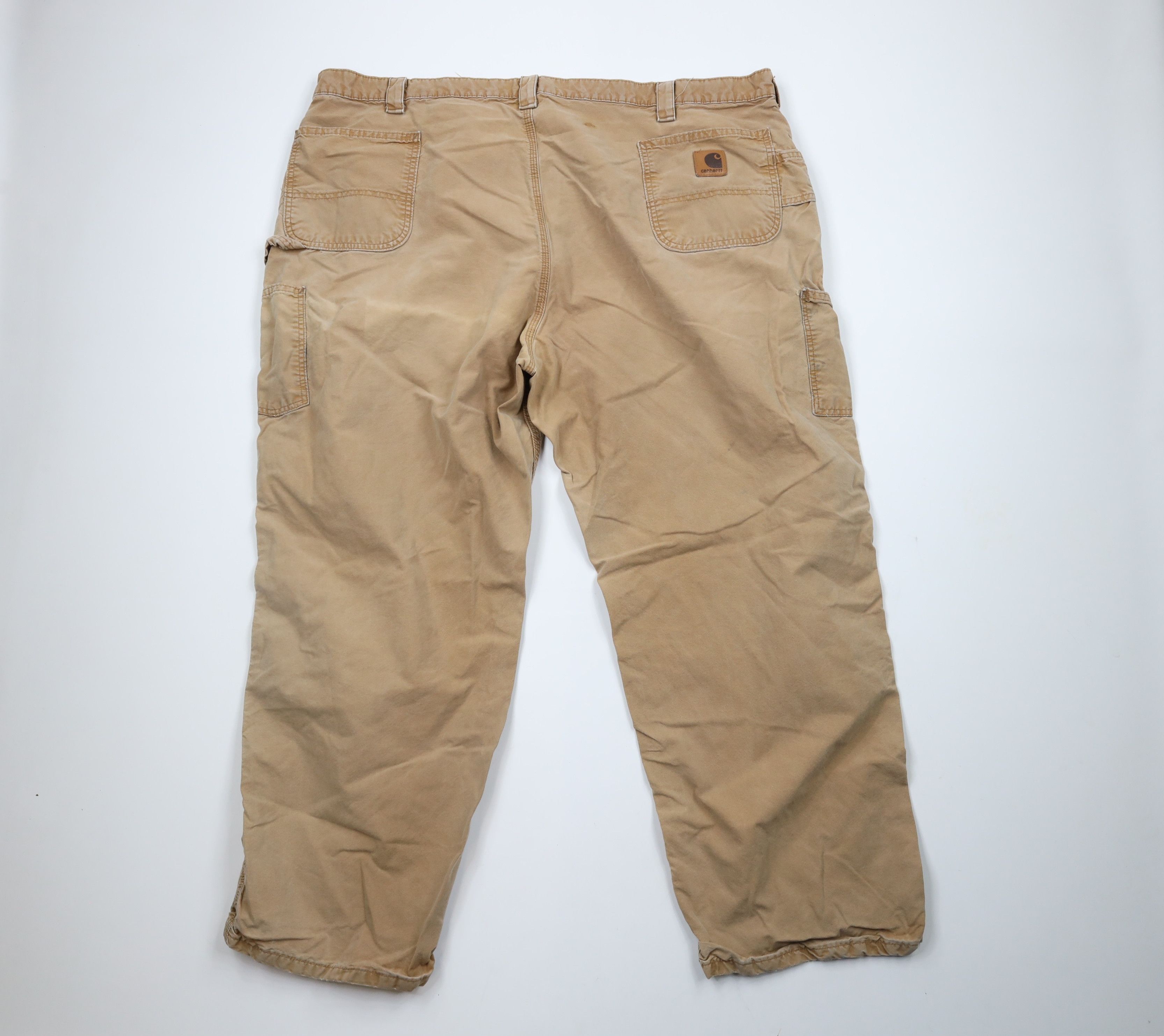 Carhartt × Vintage Vintage Carhartt Out Wide Leg Dungaree Pants Duck Brown Size US 44 / EU 60 - 12 Thumbnail