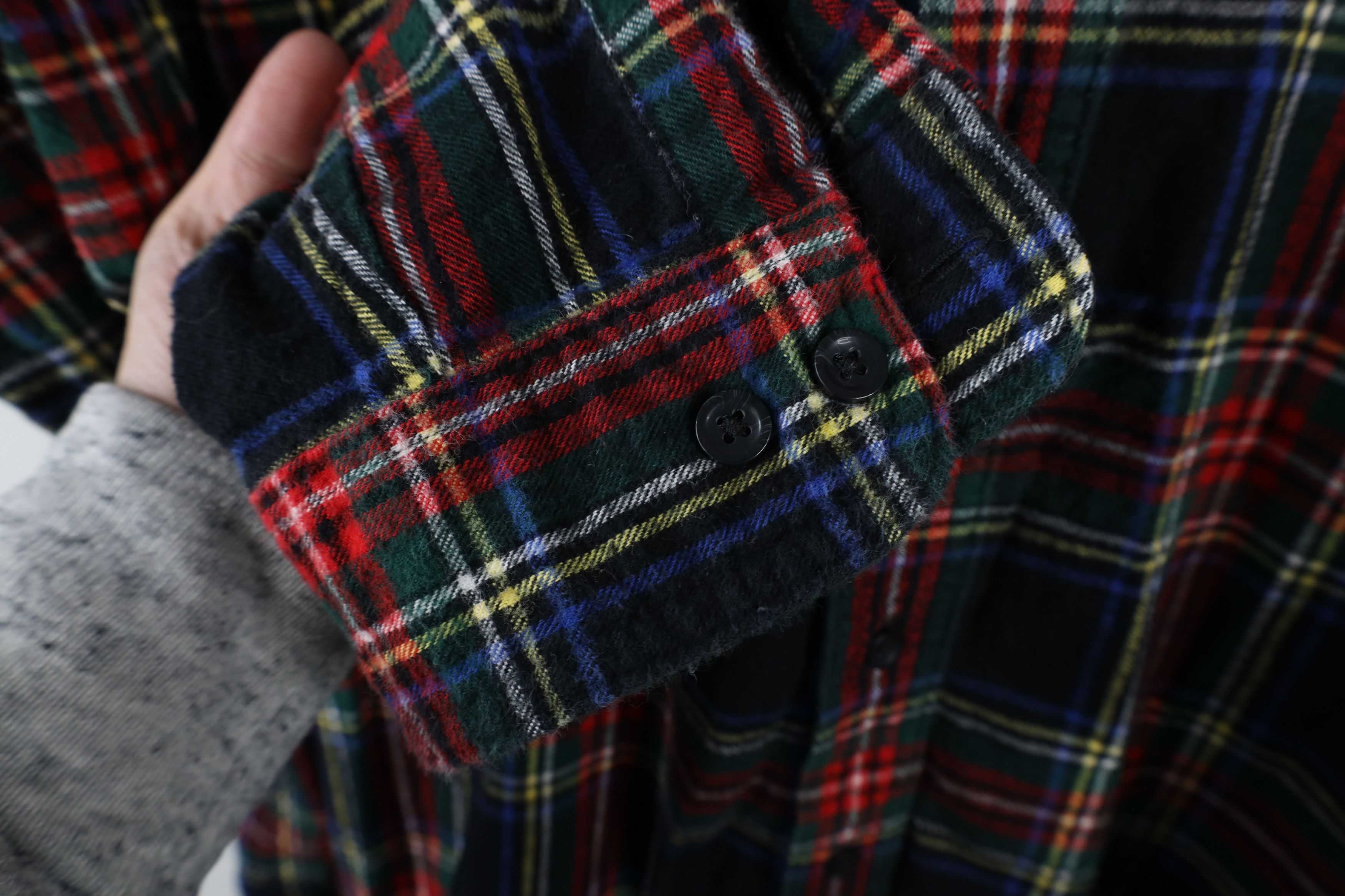 L.L. Bean × Vintage Vintage LL Bean Collared Button Down Shirt Plaid Cotton Size US XXL / EU 58 / 5 - 5 Thumbnail