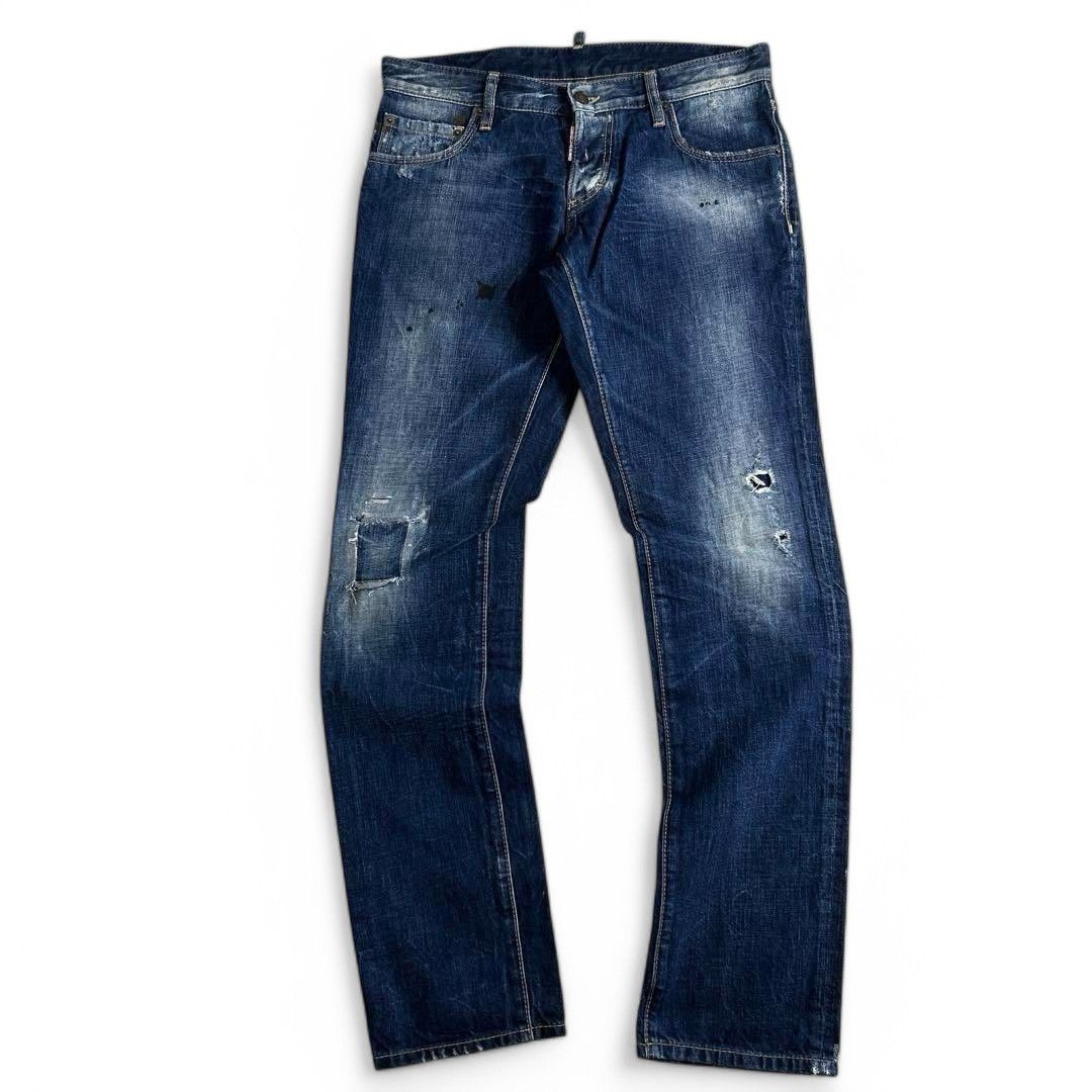 Dsquared2 Dsquared2 - 32 Painter Denim Straight Embroidered Vintage Size US 32 / EU 48 - 6 Thumbnail