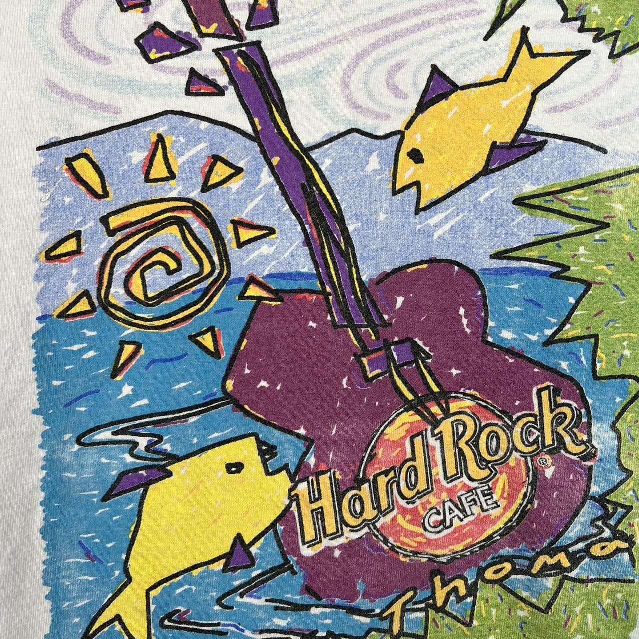 Hard Rock Cafe Vintage Hard Rock Cafe Graphic T-Shirt - Fun Summer Design Size US XL / EU 56 / 4 - 3 Thumbnail