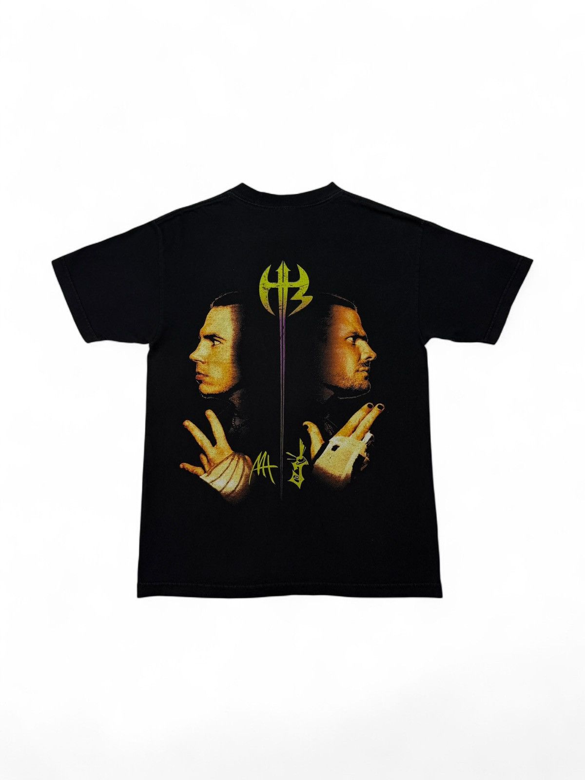 Vintage Y2K WWE Hardy Boyz Wrestling Tee Shirt