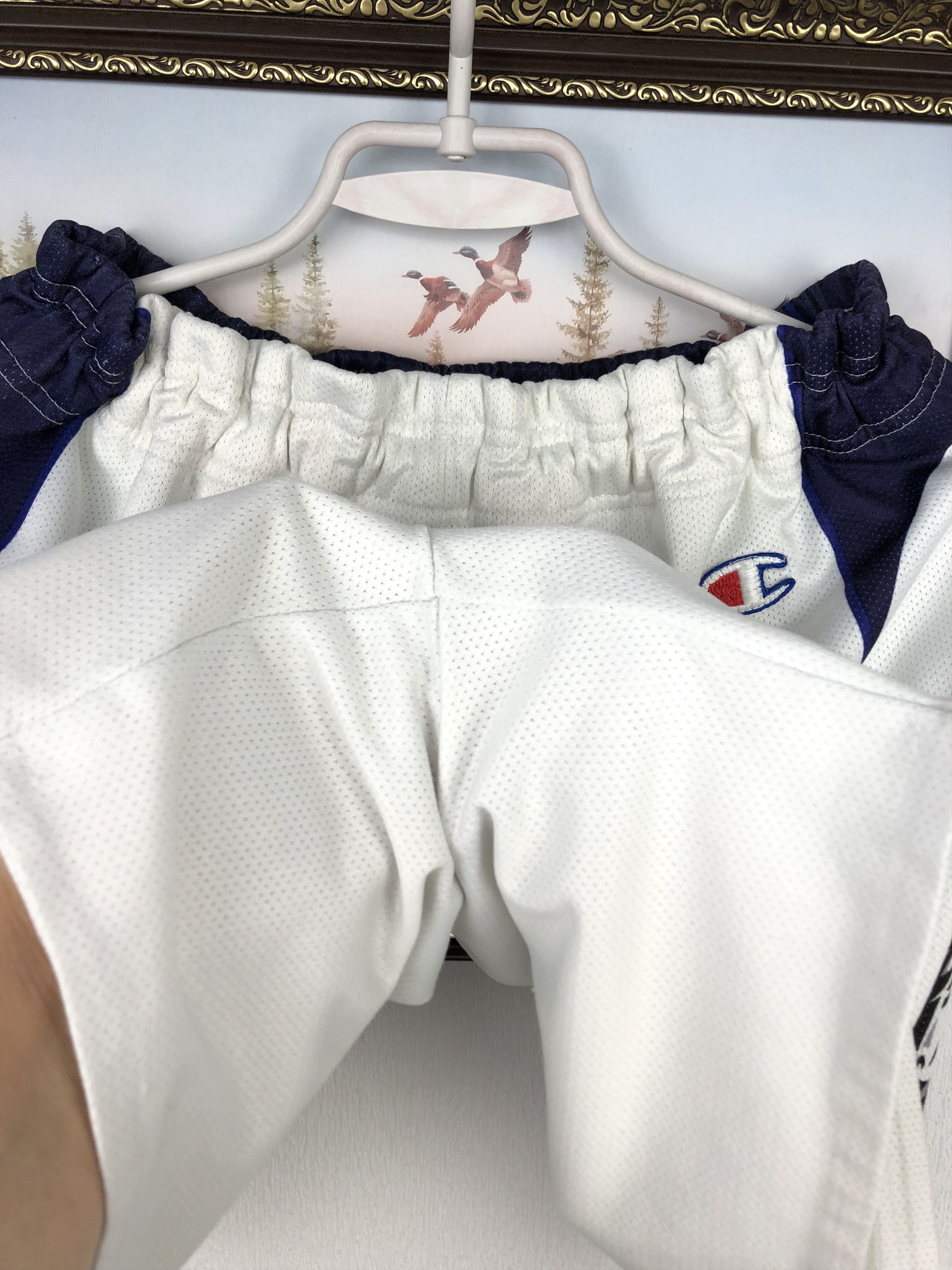 Champion Vintage 90's Champion Dallas Mavericks NBA Shorts M Size US 32 / EU 48 - 5 Thumbnail