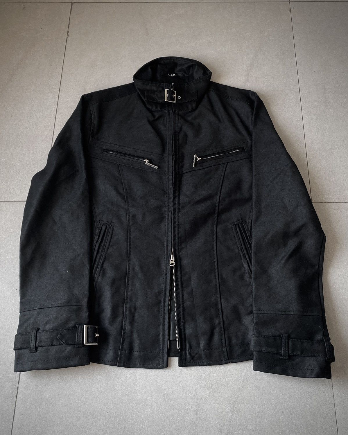 Japanese Brand ASM Straps Jacket Size US L / EU 52-54 / 3 - 1 Thumbnail