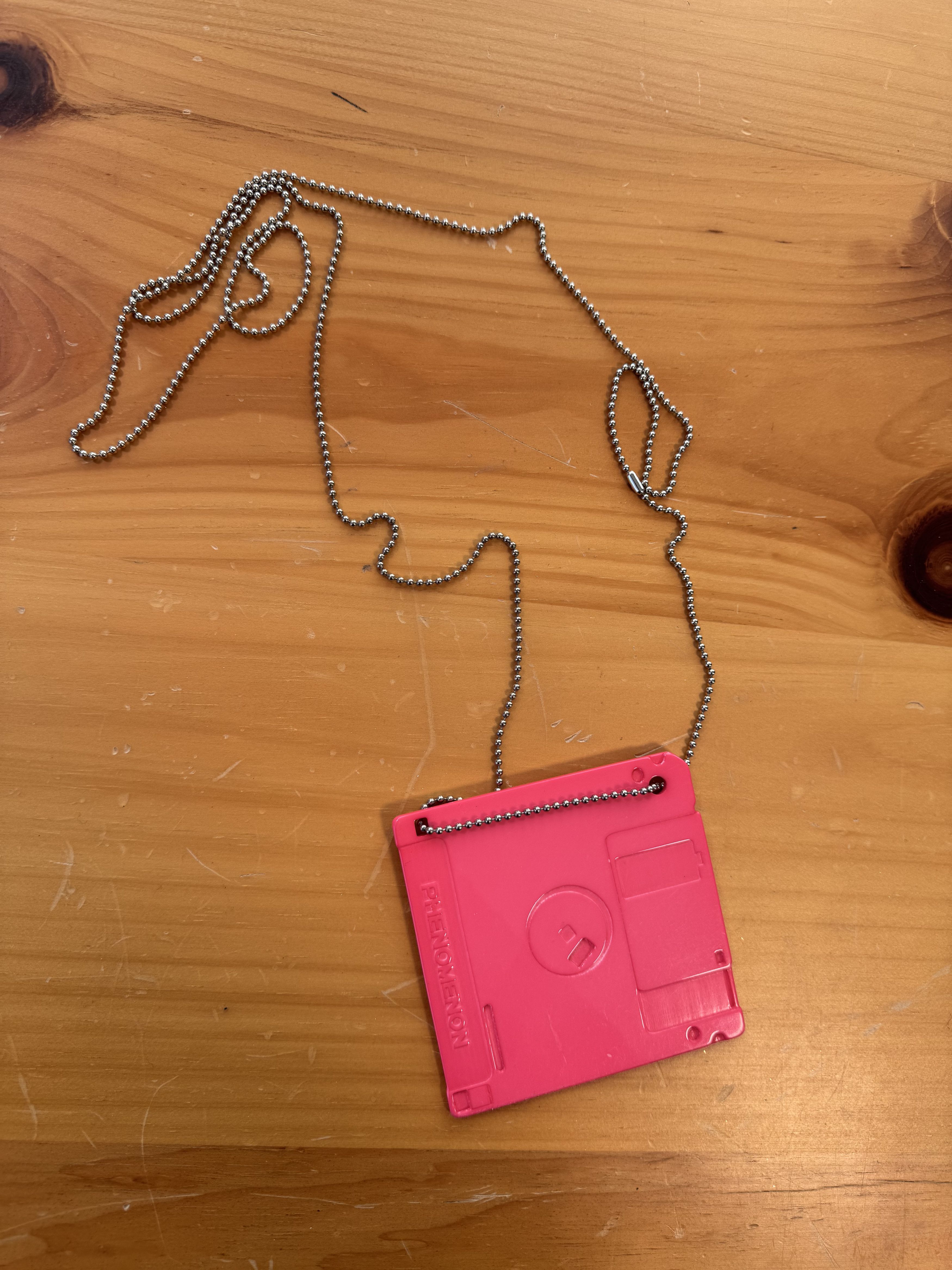 PHENOMENON 00's Phenomenon Floppy Disk Necklace Plastic Size ONE SIZE - 1 Thumbnail